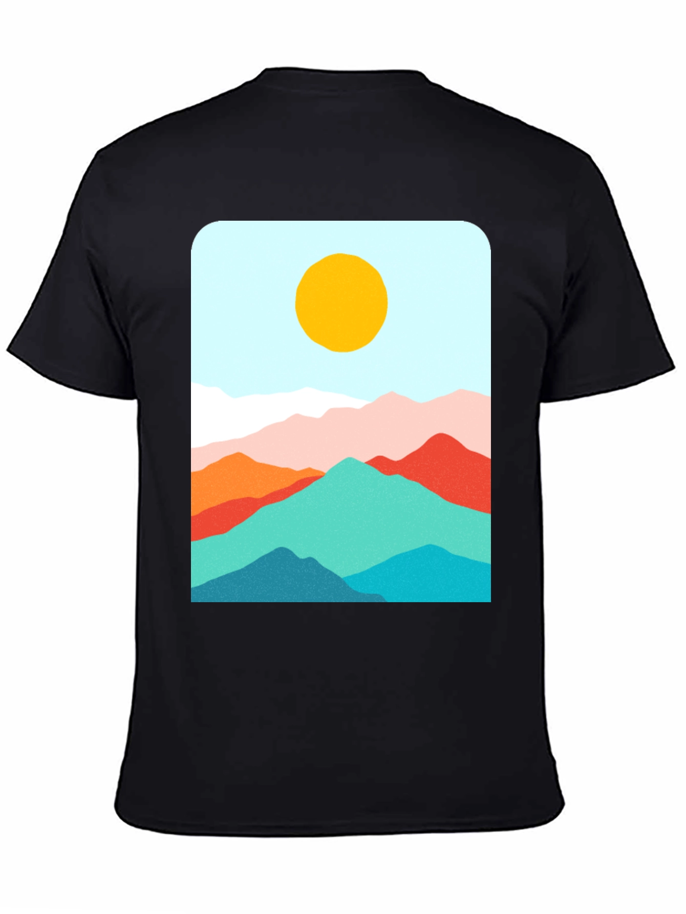 Mountains Graphic Tee - Stylish Comfort Fit