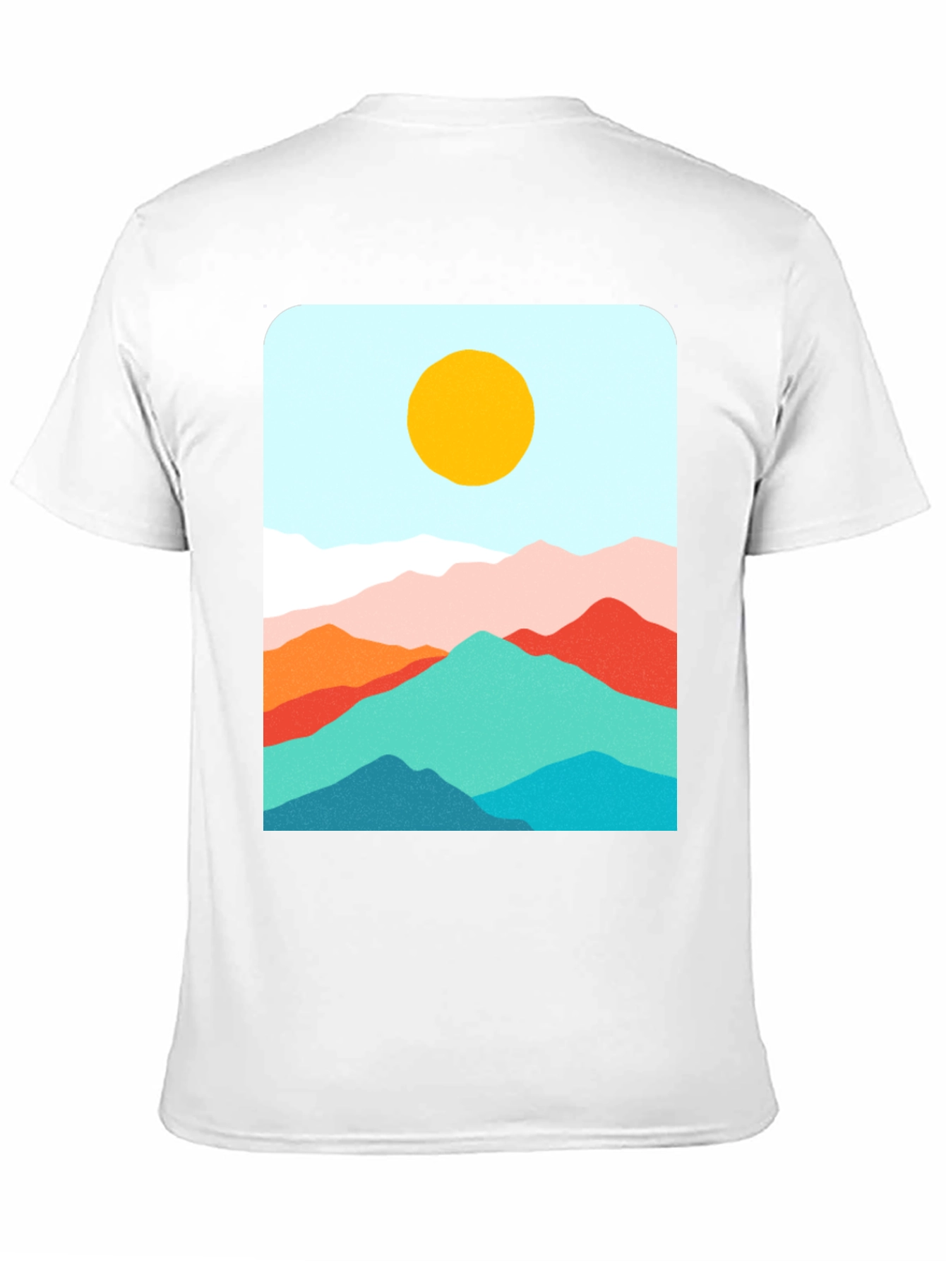 Mountains Graphic Tee - Stylish Comfort Fit