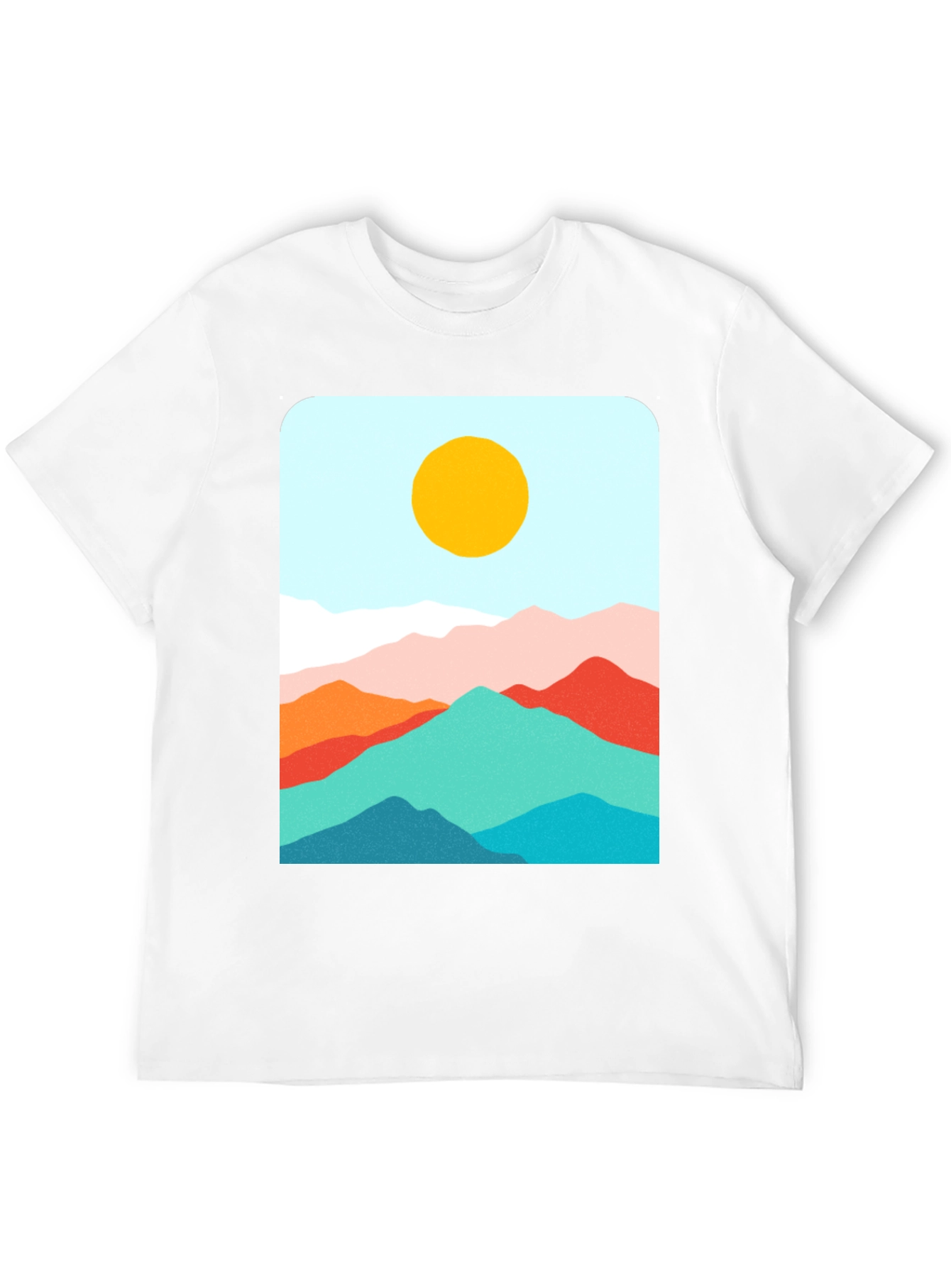 Mountains Graphic Tee - Stylish Comfort Fit
