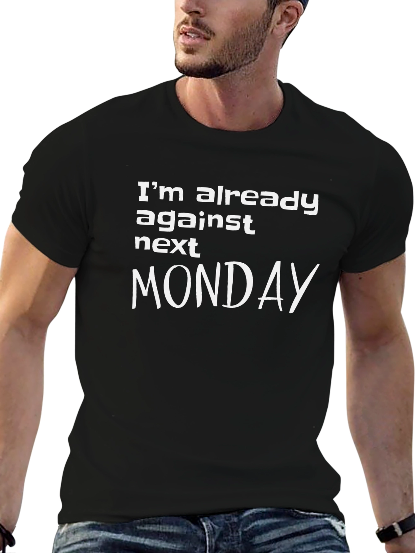 Humorous Monday Hater T-Shirt