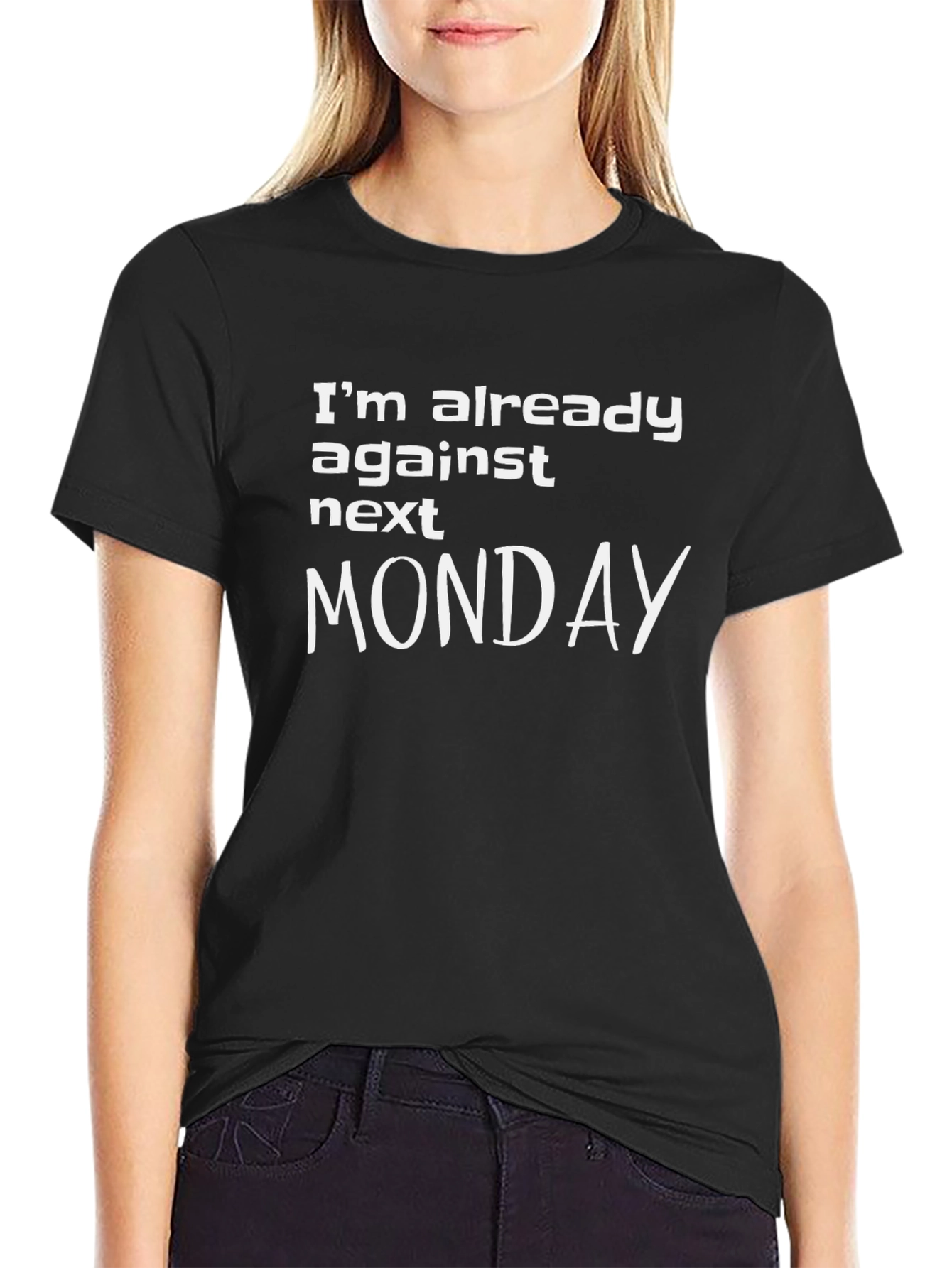 Humorous Monday Hater T-Shirt