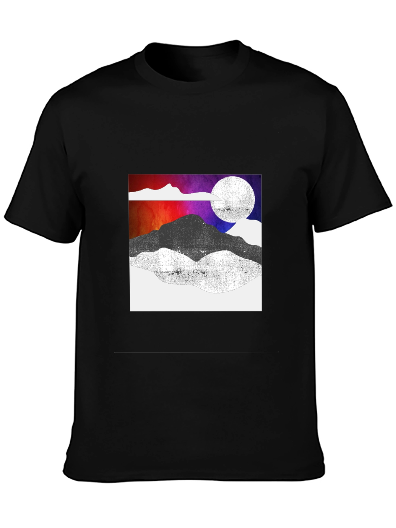 Mountains & Moon Graphic Tee