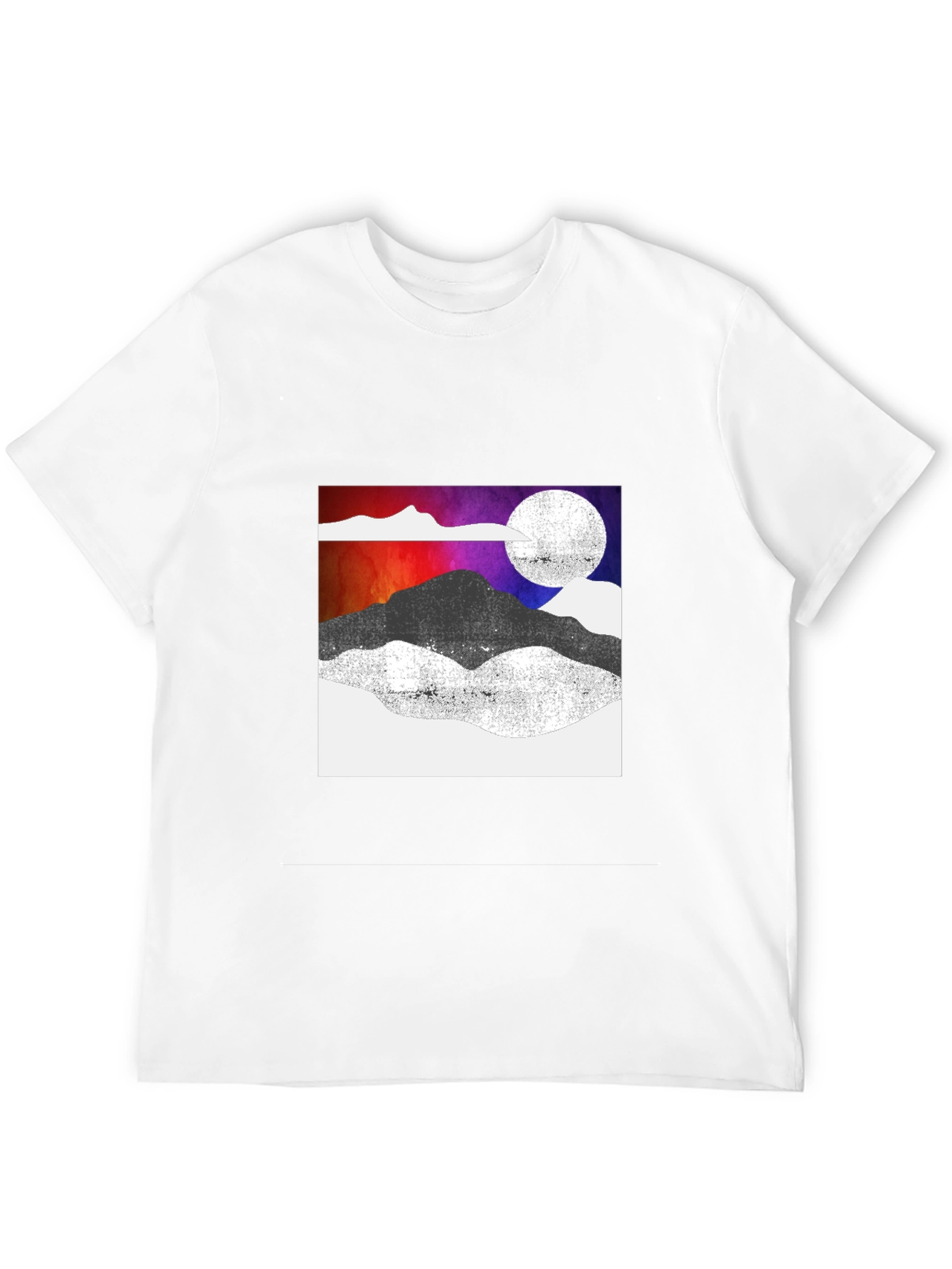 Mountains & Moon Graphic Tee
