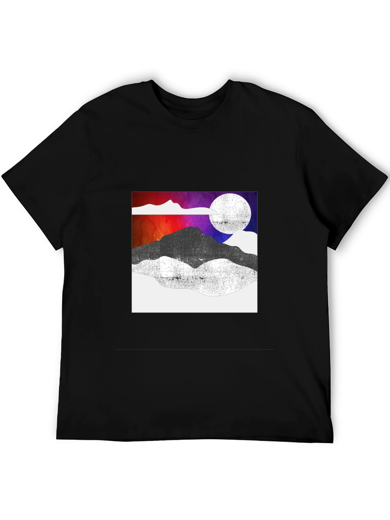 Mountains & Moon Graphic Tee