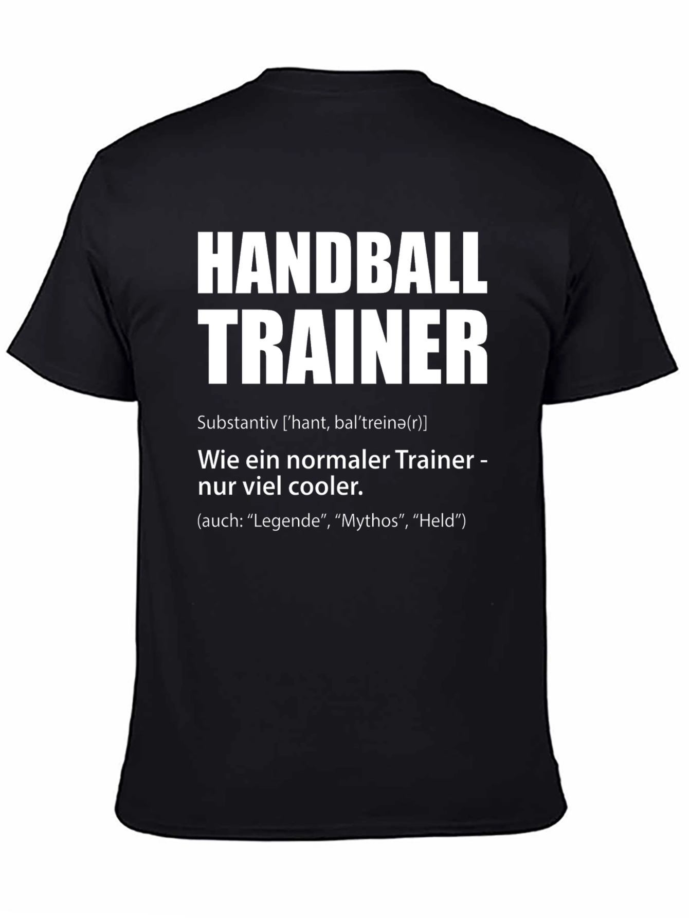 Handball Trainer Funny Definition T-Shirt