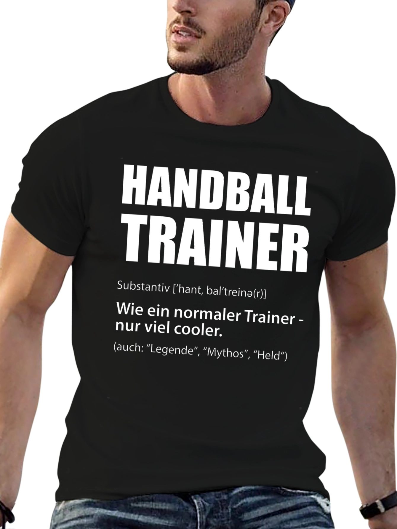 Handball Trainer Funny Definition T-Shirt