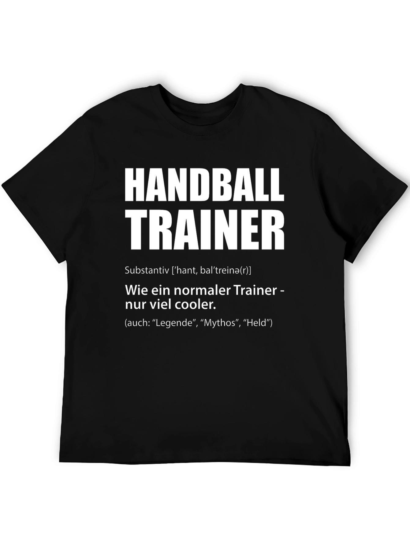 Handball Trainer Funny Definition T-Shirt