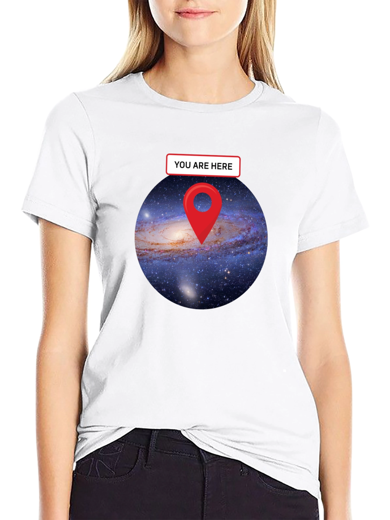 You Are Here Galaxy T-Shirt