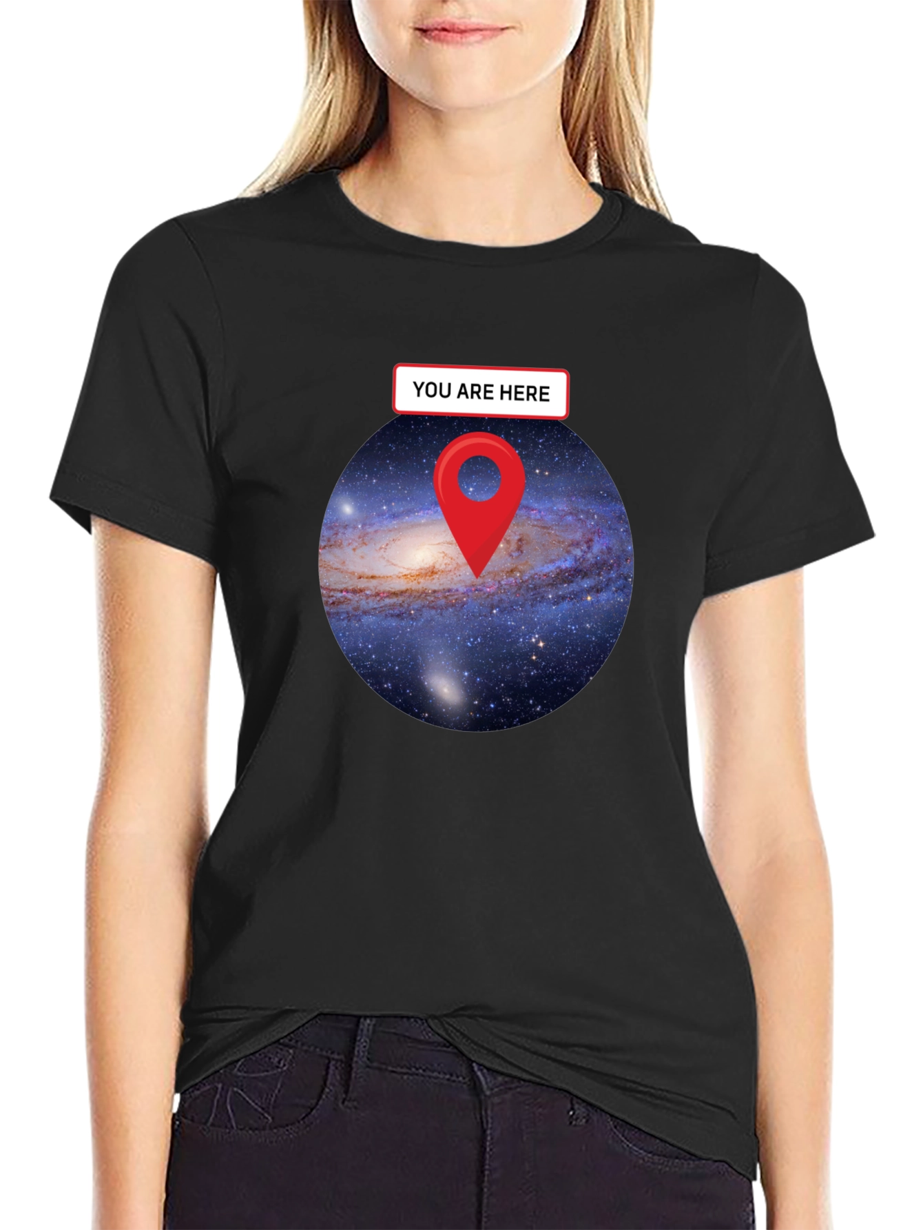 You Are Here Galaxy T-Shirt