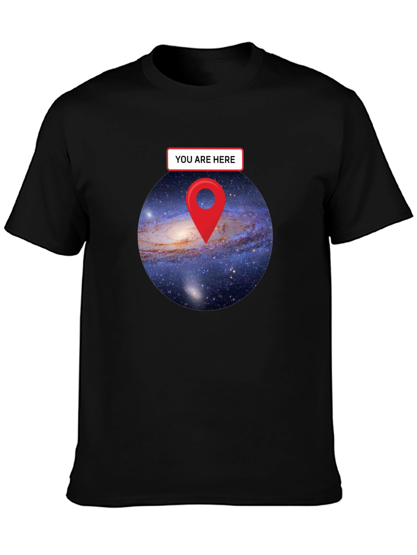 You Are Here Galaxy T-Shirt