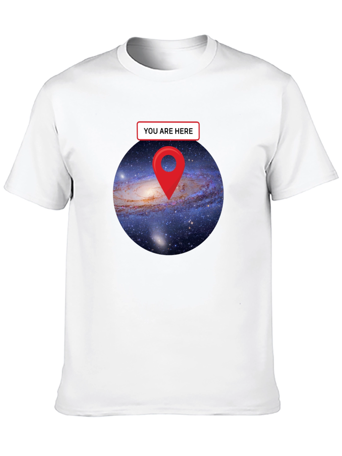 You Are Here Galaxy T-Shirt
