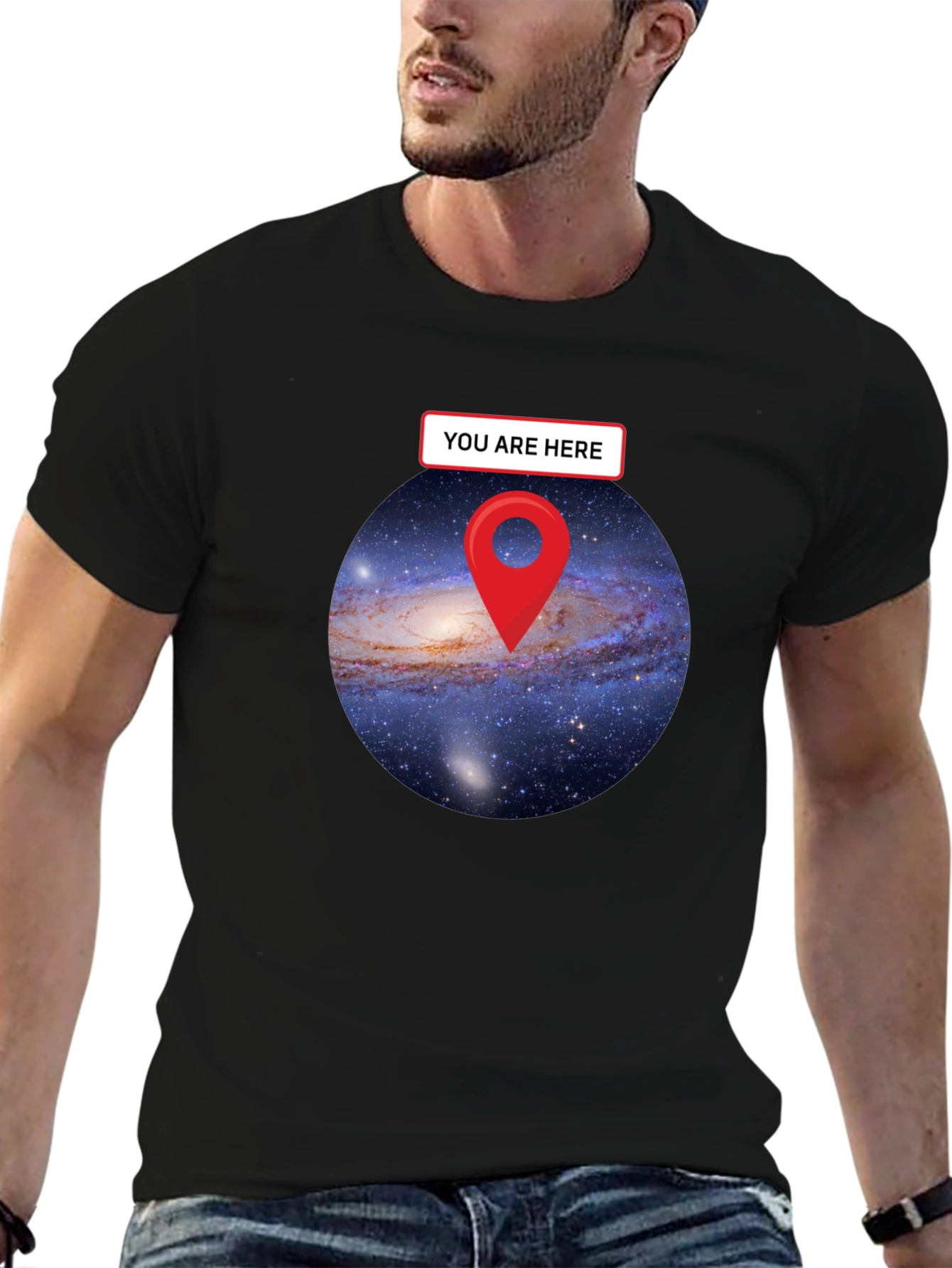 You Are Here Galaxy T-Shirt