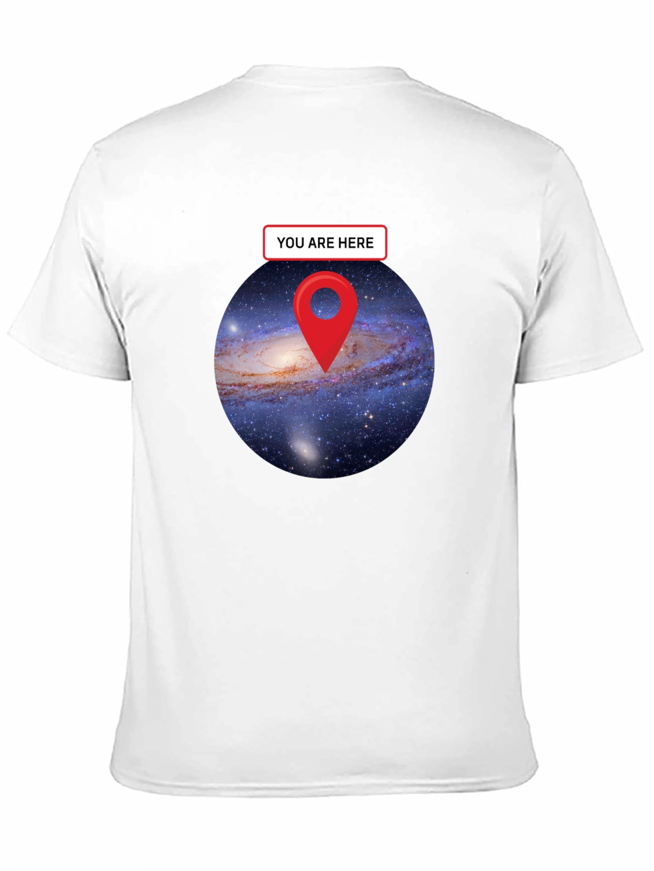 You Are Here Galaxy T-Shirt