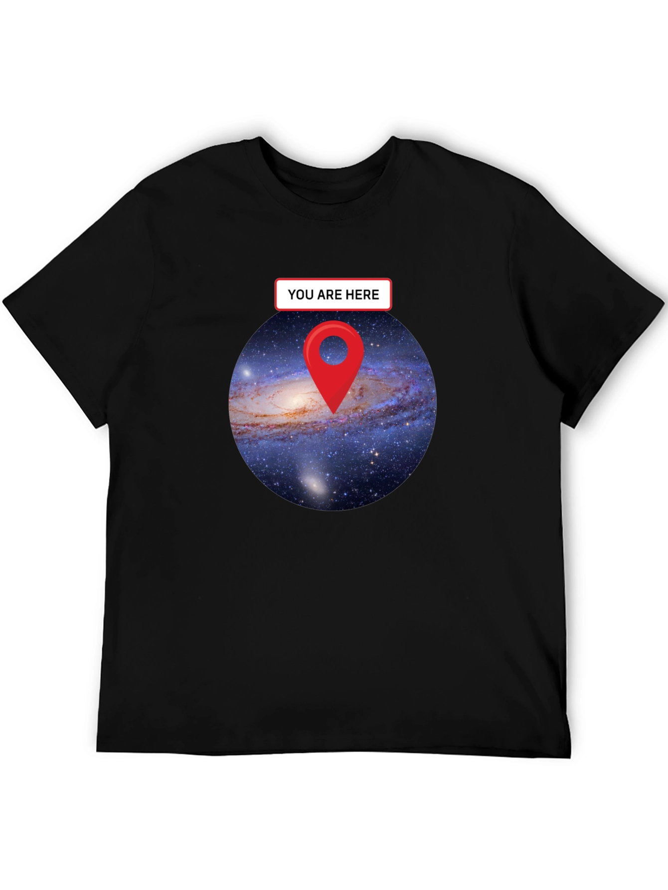You Are Here Galaxy T-Shirt