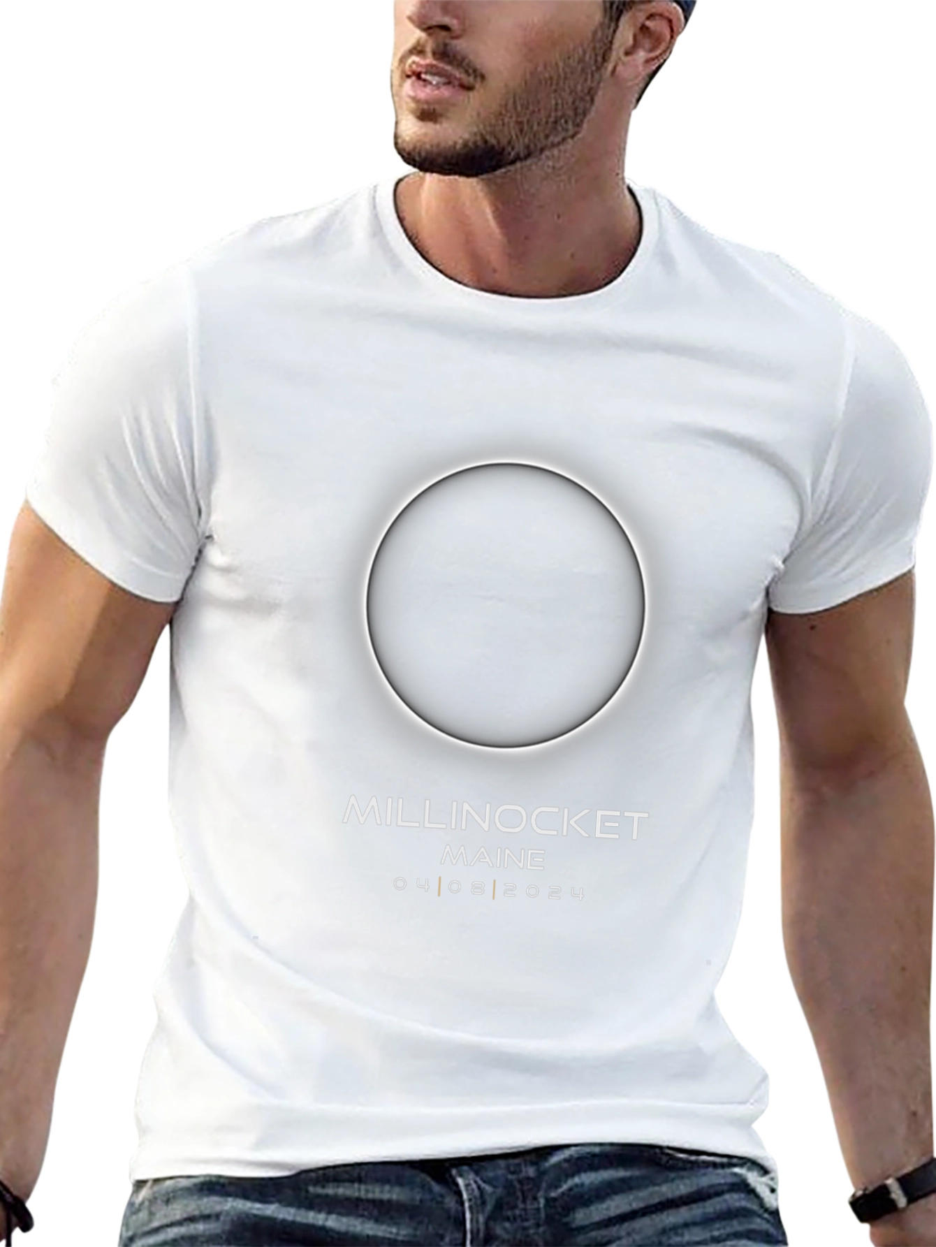 Millinocket Maine Eclipse 2024 T-Shirt