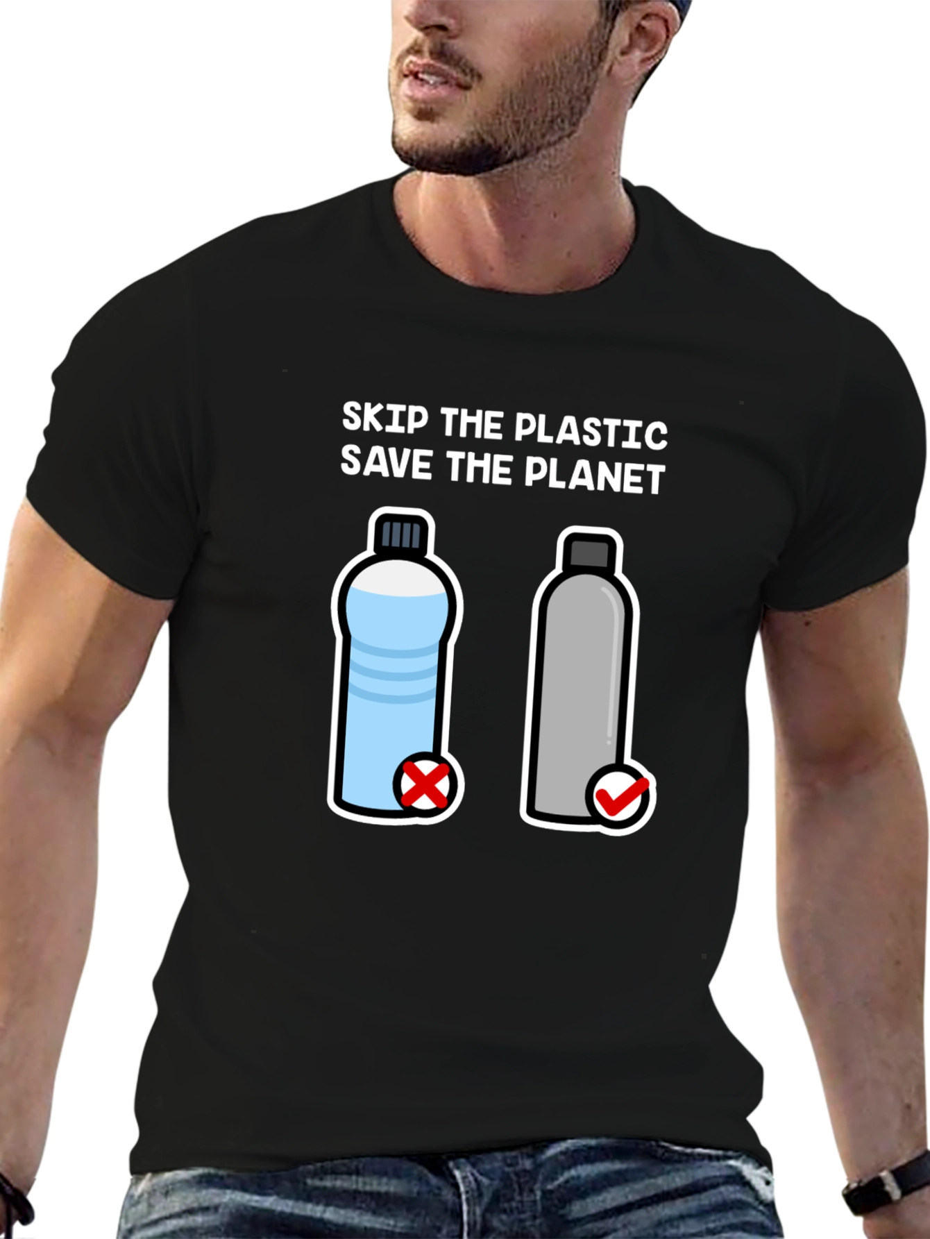 Skip the Plastic Save the Planet T-Shirt