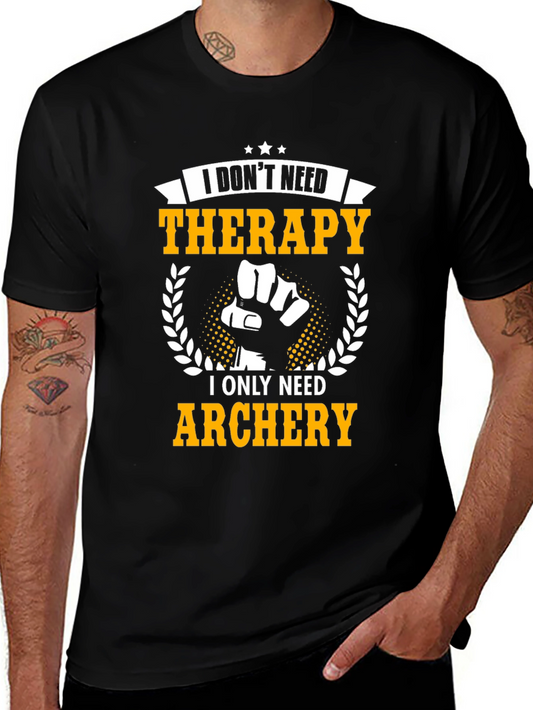 Archery Therapy T-Shirt Funny Archer Gift