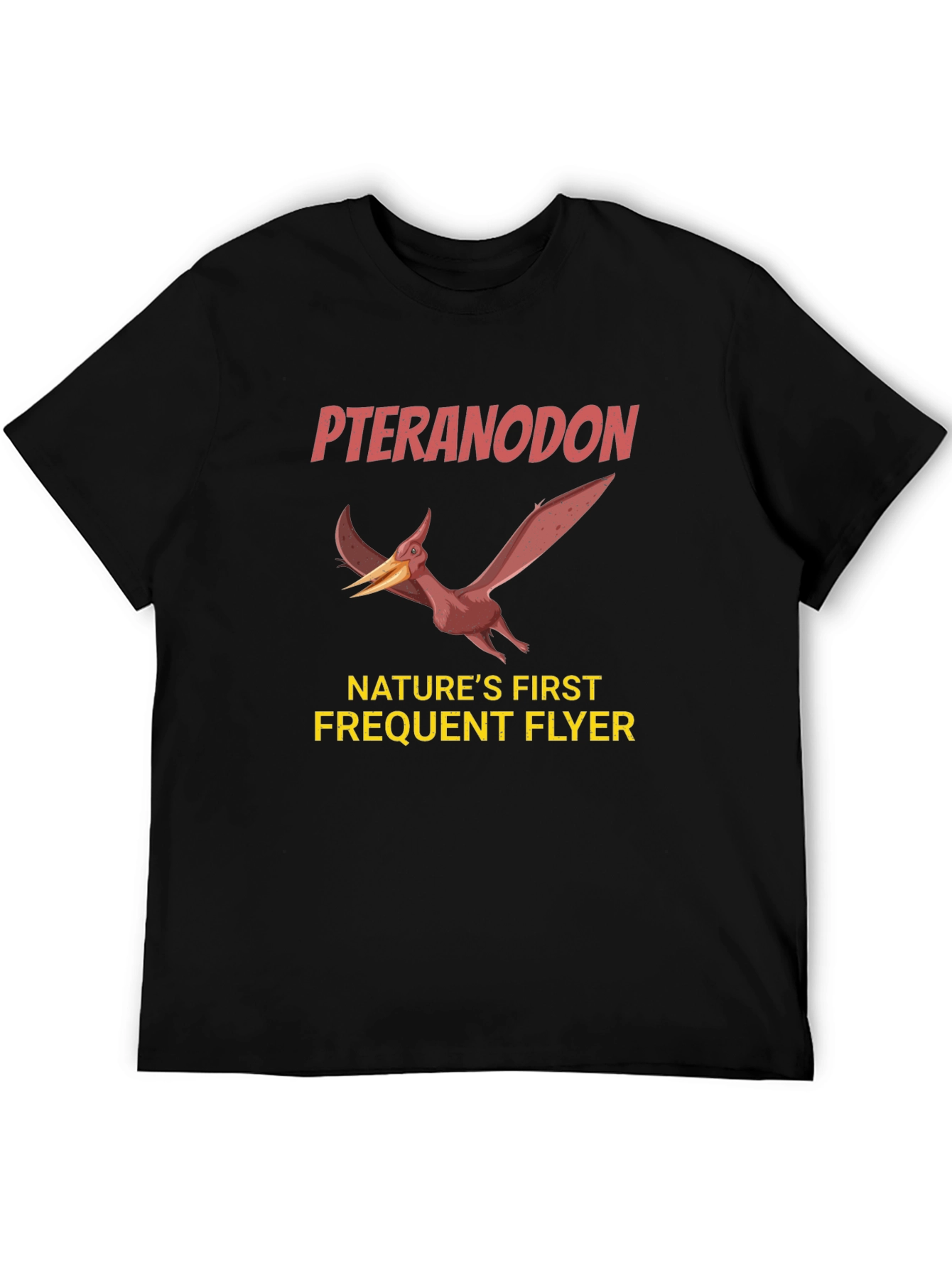 Pteranodon Natures First Frequent Flyer Graphic T-Shirt