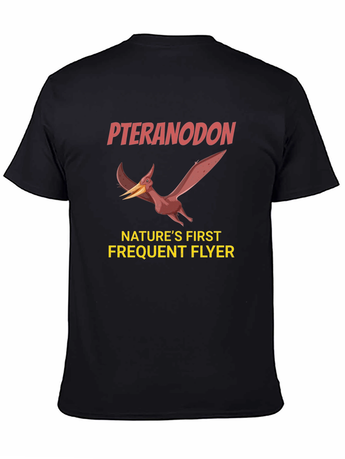 Pteranodon Natures First Frequent Flyer Graphic T-Shirt