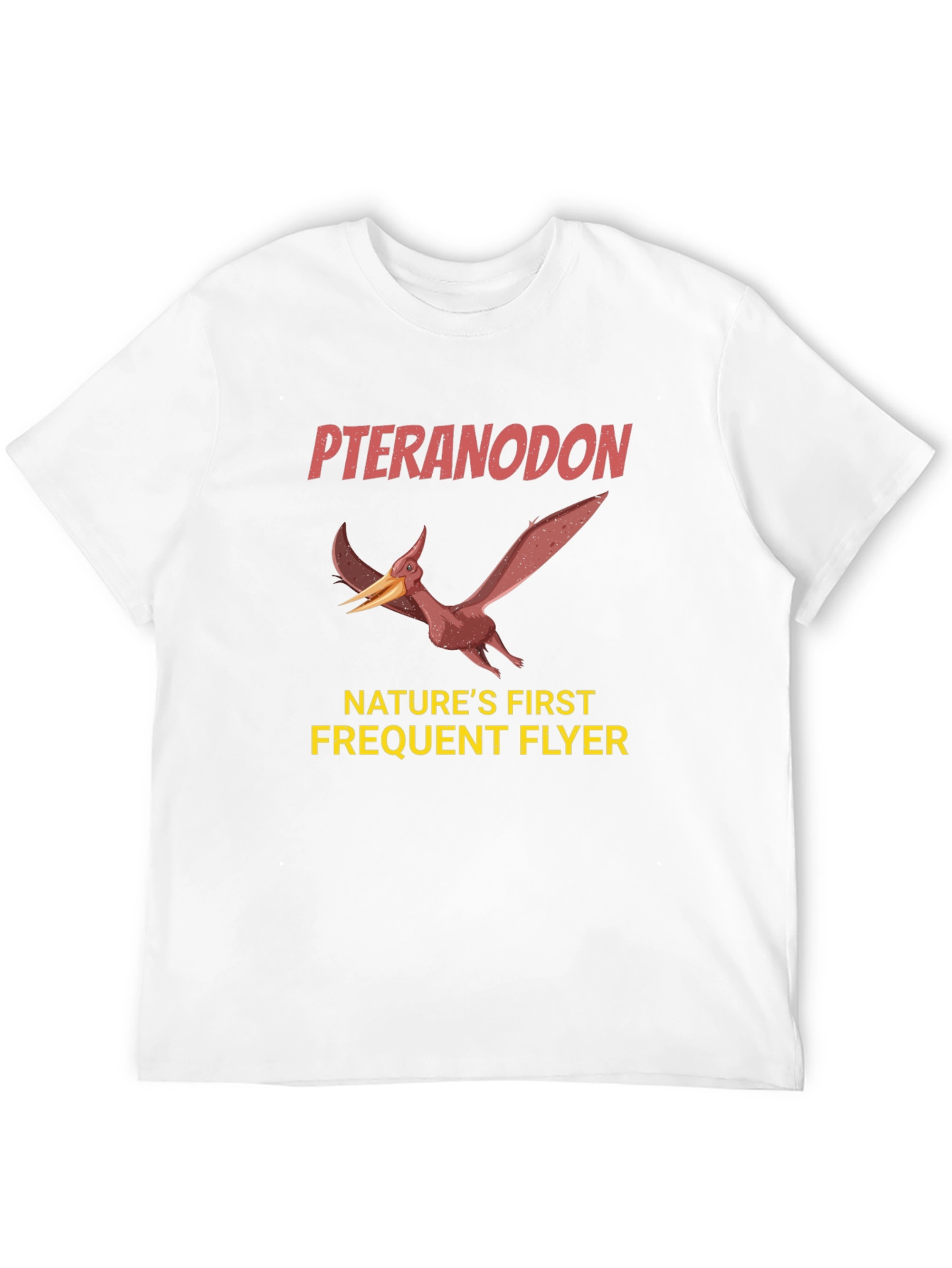 Pteranodon Natures First Frequent Flyer Graphic T-Shirt