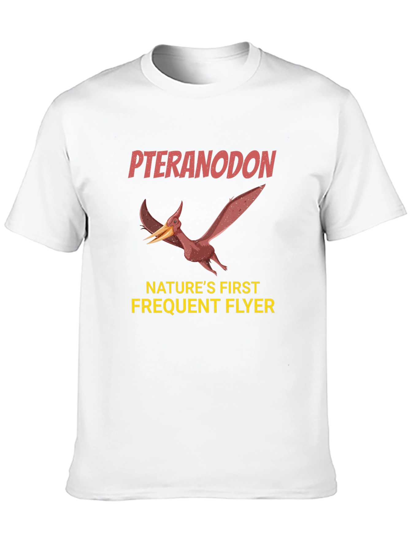 Pteranodon Natures First Frequent Flyer Graphic T-Shirt