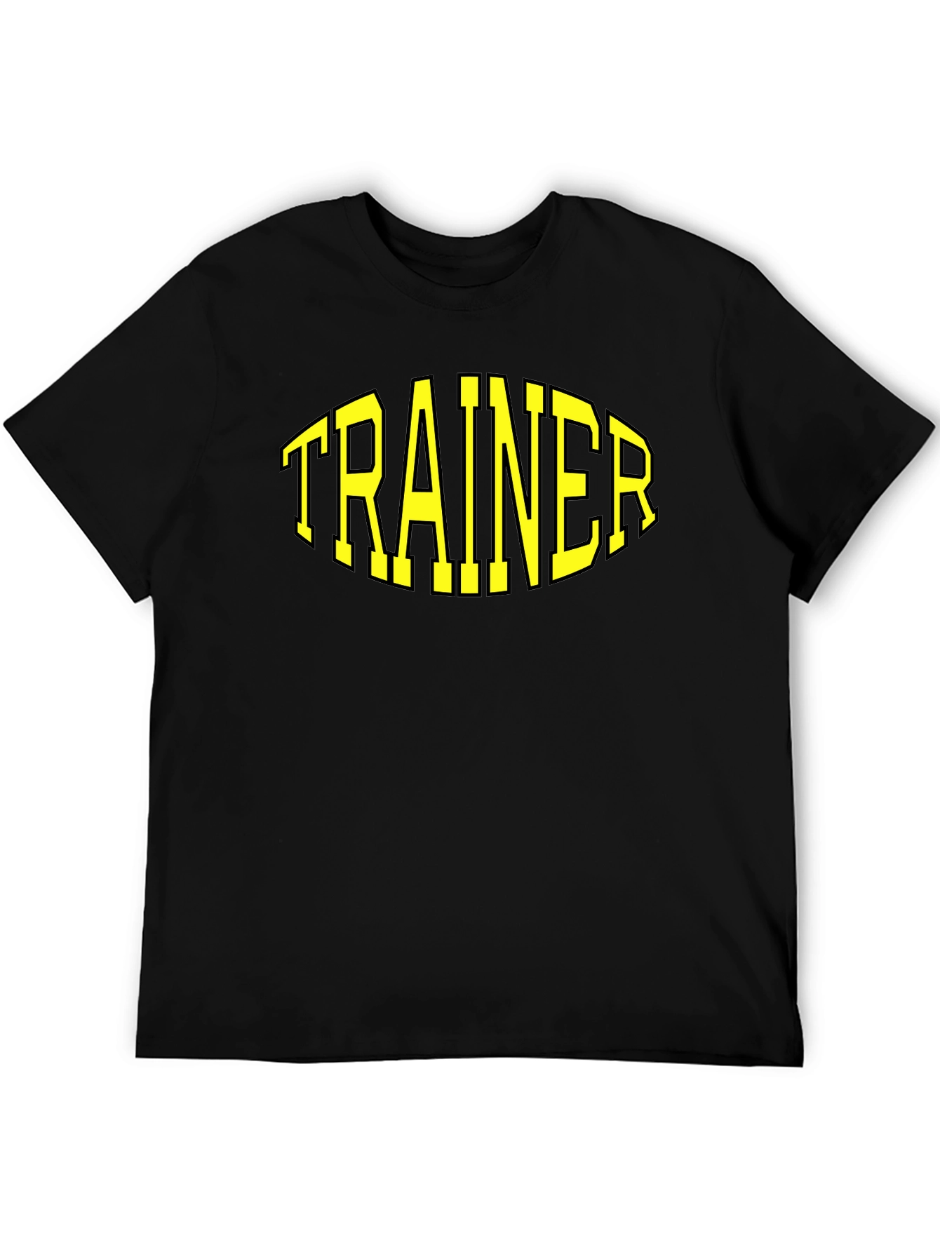 Trainer Graphic T-Shirt - Black Tee