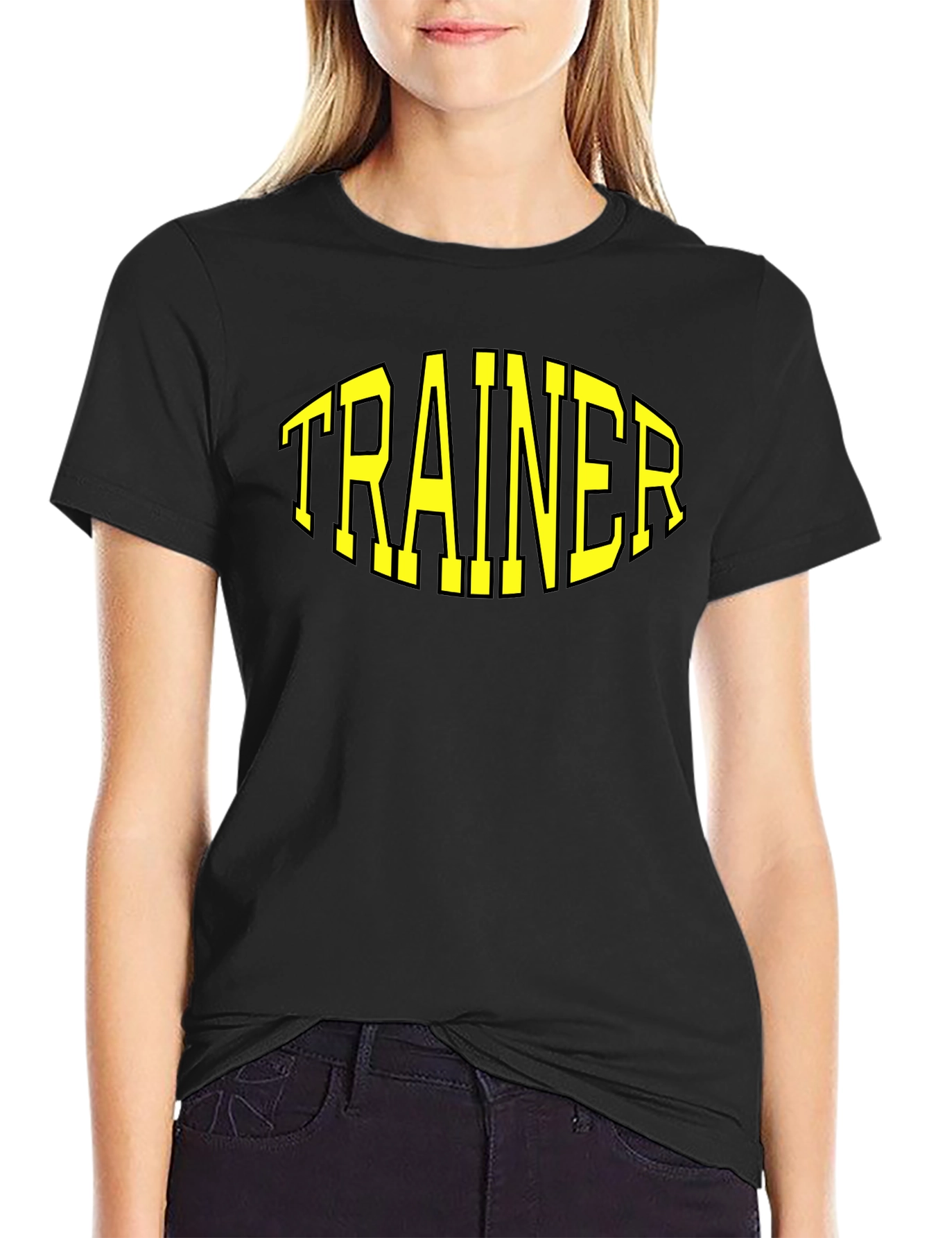 Trainer Graphic T-Shirt - Black Tee