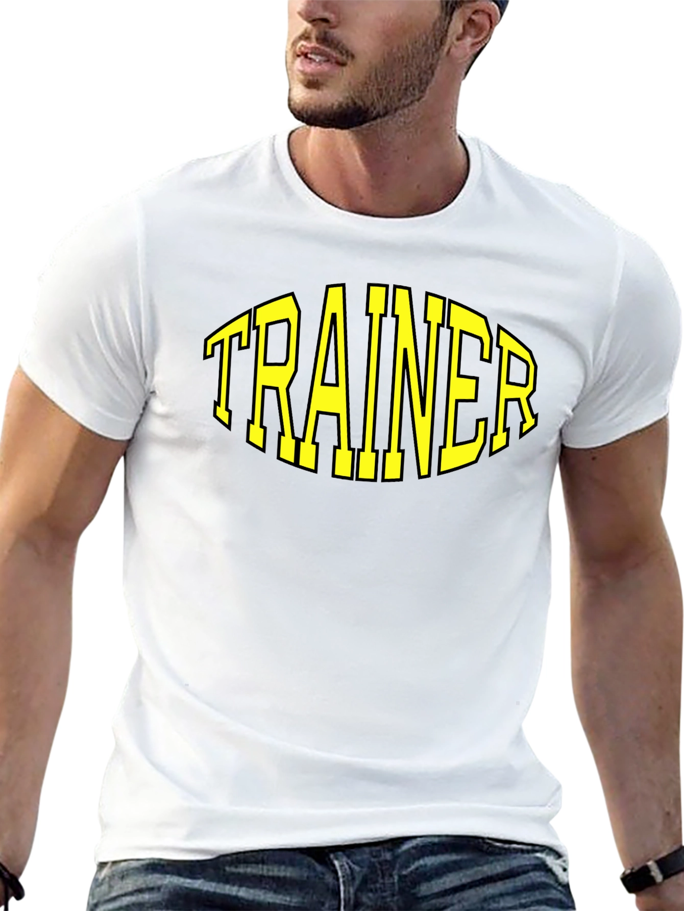 Trainer Graphic T-Shirt - Black Tee