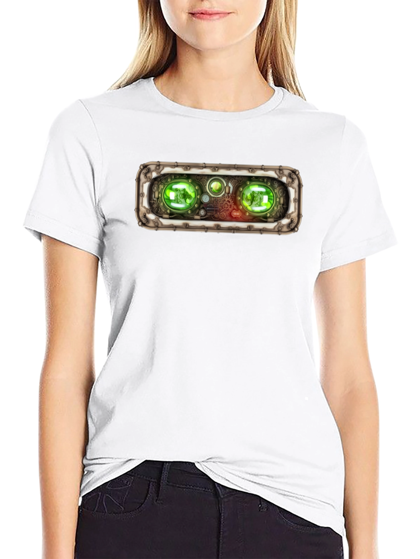 Steampunk Goggles Graphic T-Shirt - Unique Design