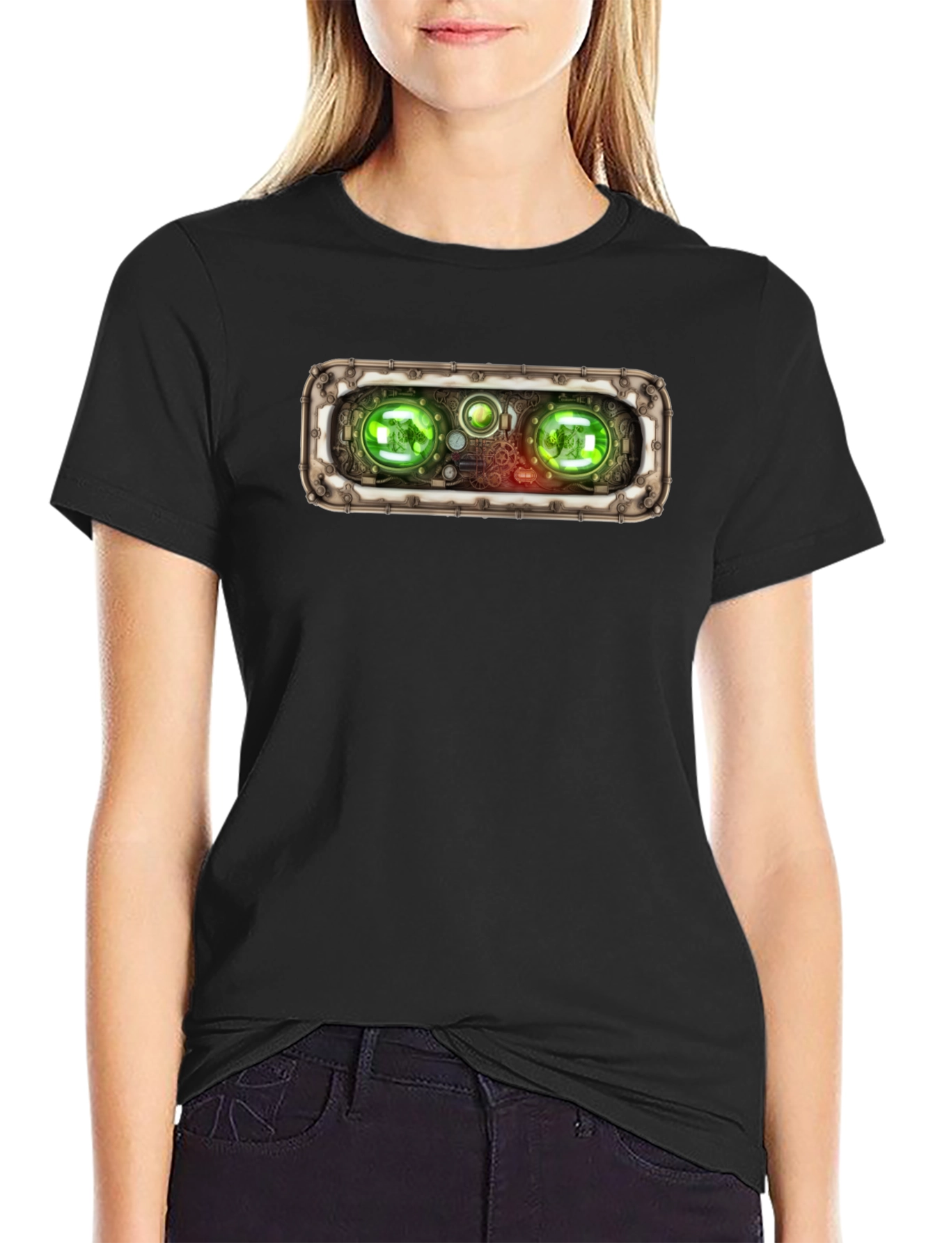 Steampunk Goggles Graphic T-Shirt - Unique Design