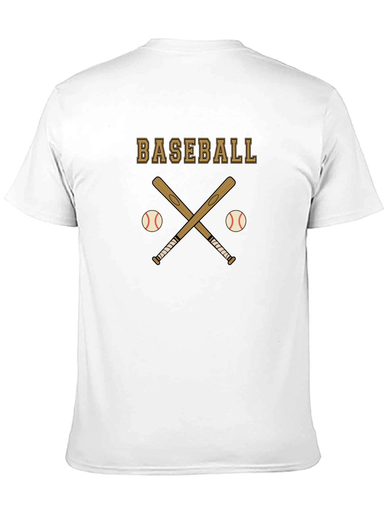Baseball Bats & Balls Graphic T-Shirt