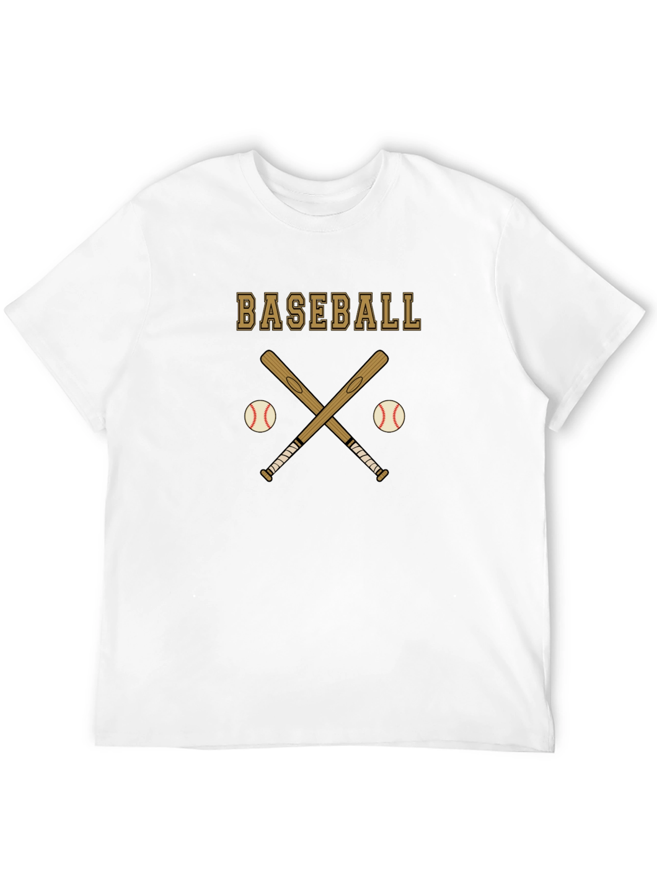 Baseball Bats & Balls Graphic T-Shirt