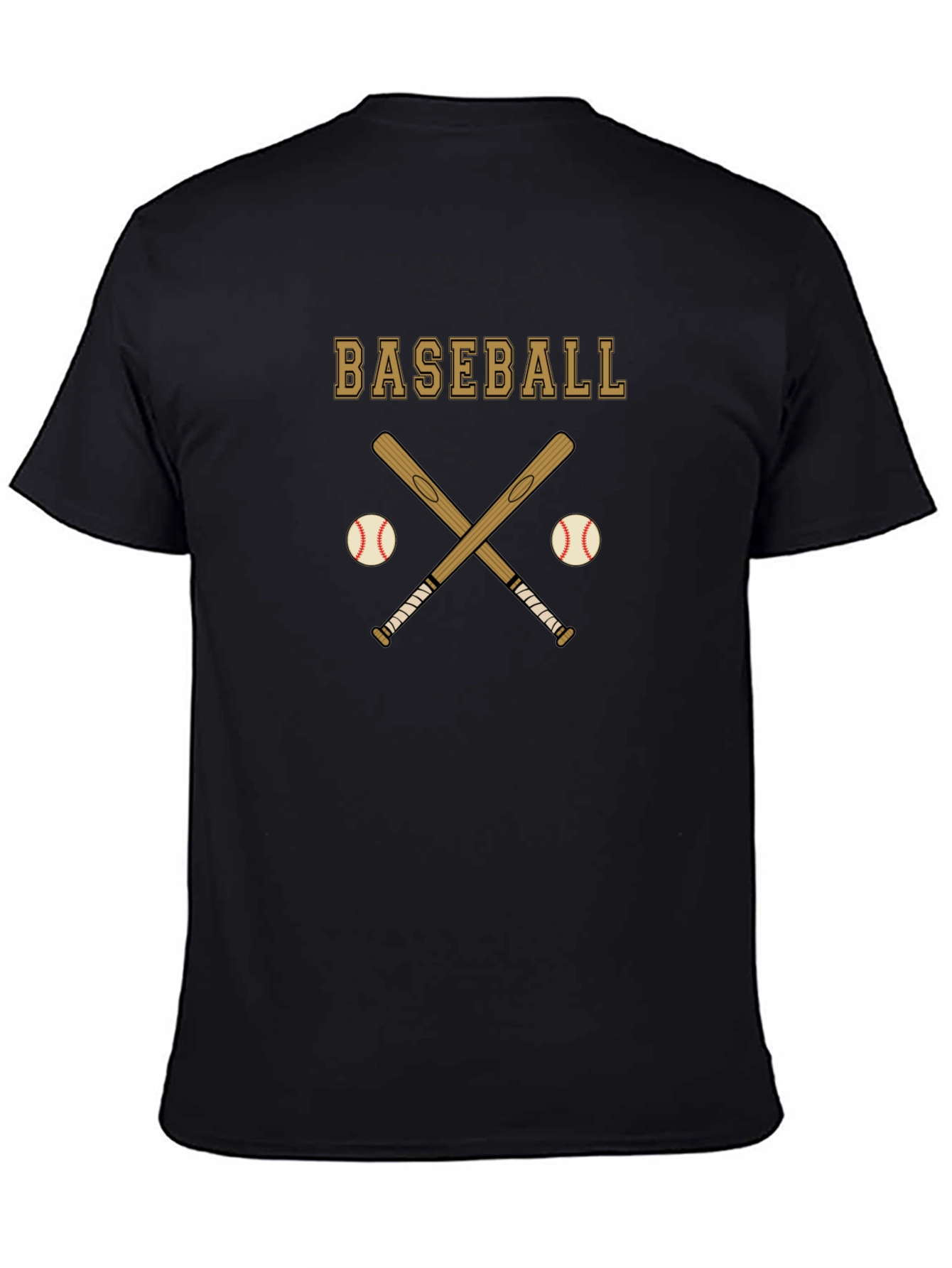 Baseball Bats & Balls Graphic T-Shirt