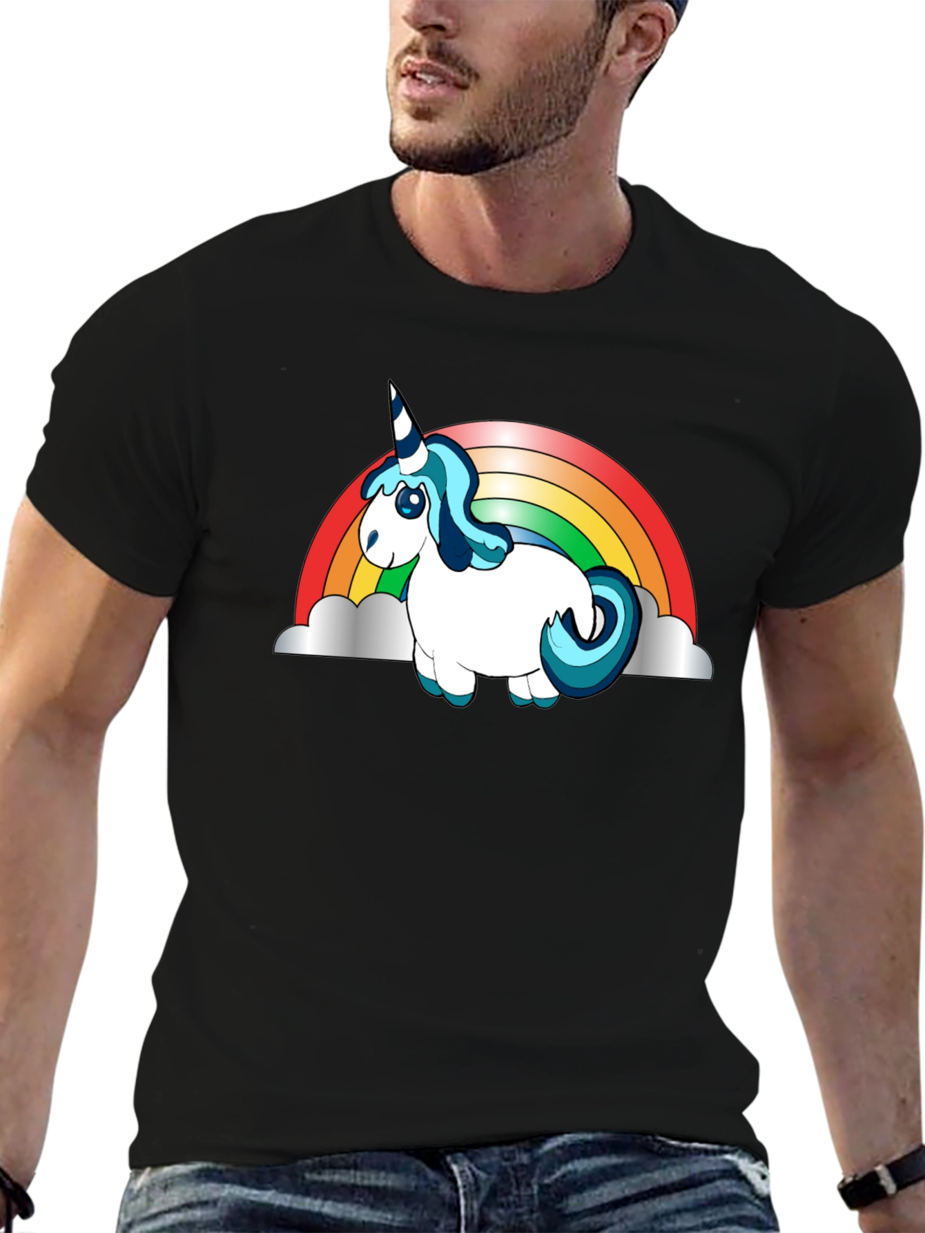 Unicorn Rainbow Graphic Tee