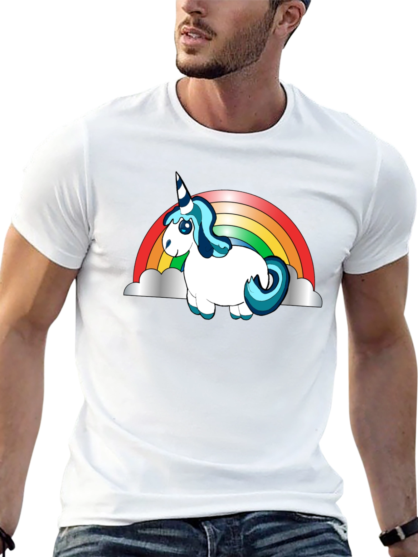 Unicorn Rainbow Graphic Tee