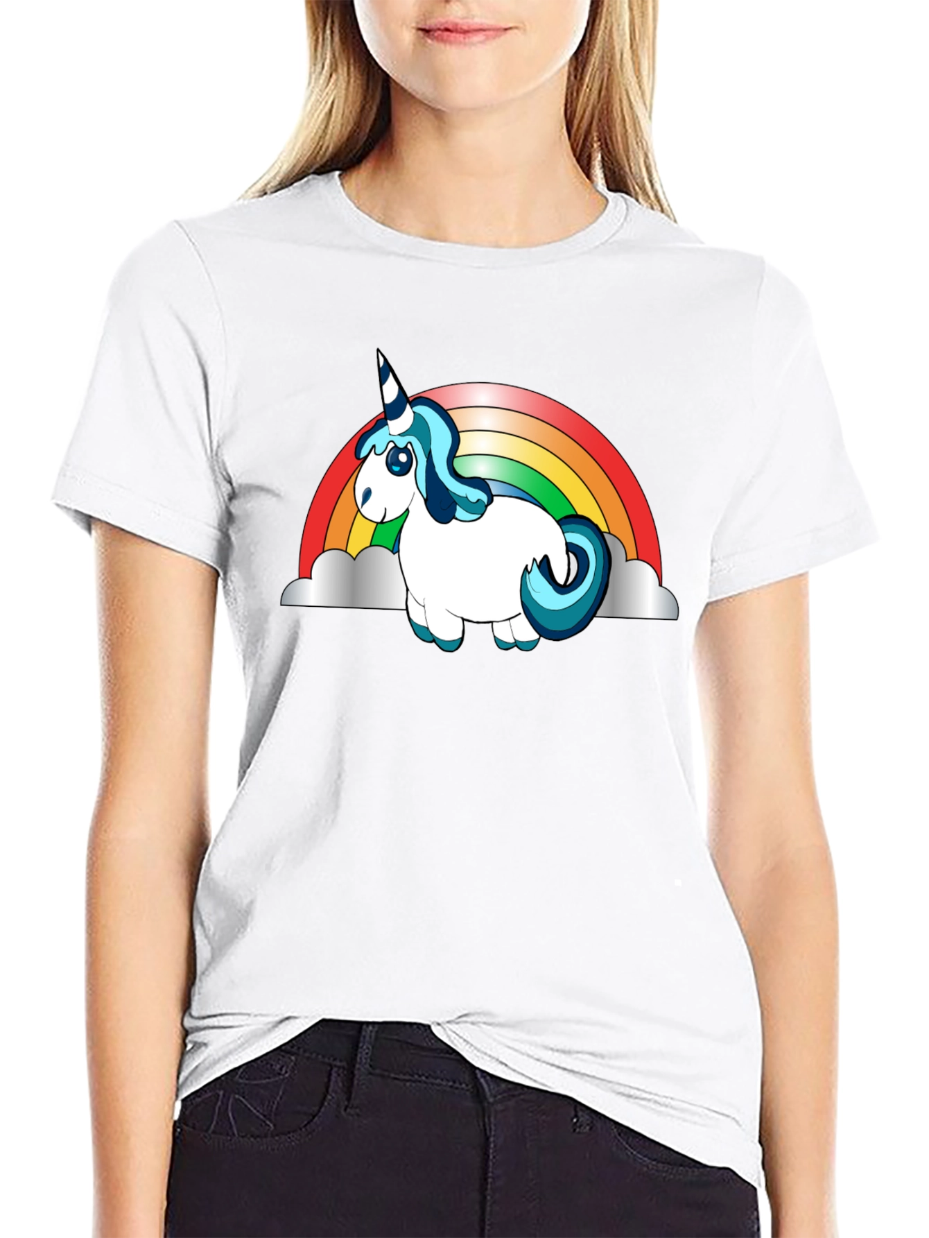 Unicorn Rainbow Graphic Tee