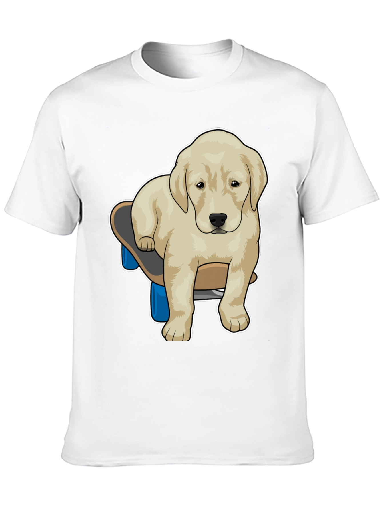 Skateboarding Dog Graphic Tee