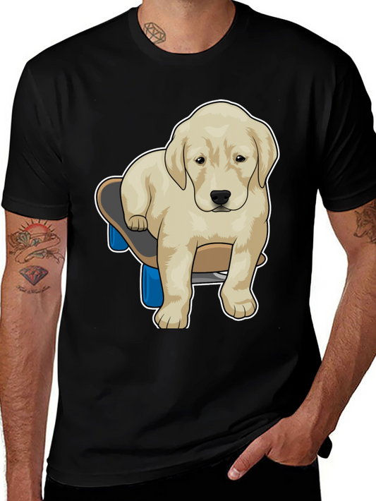 Skateboarding Dog Graphic Tee