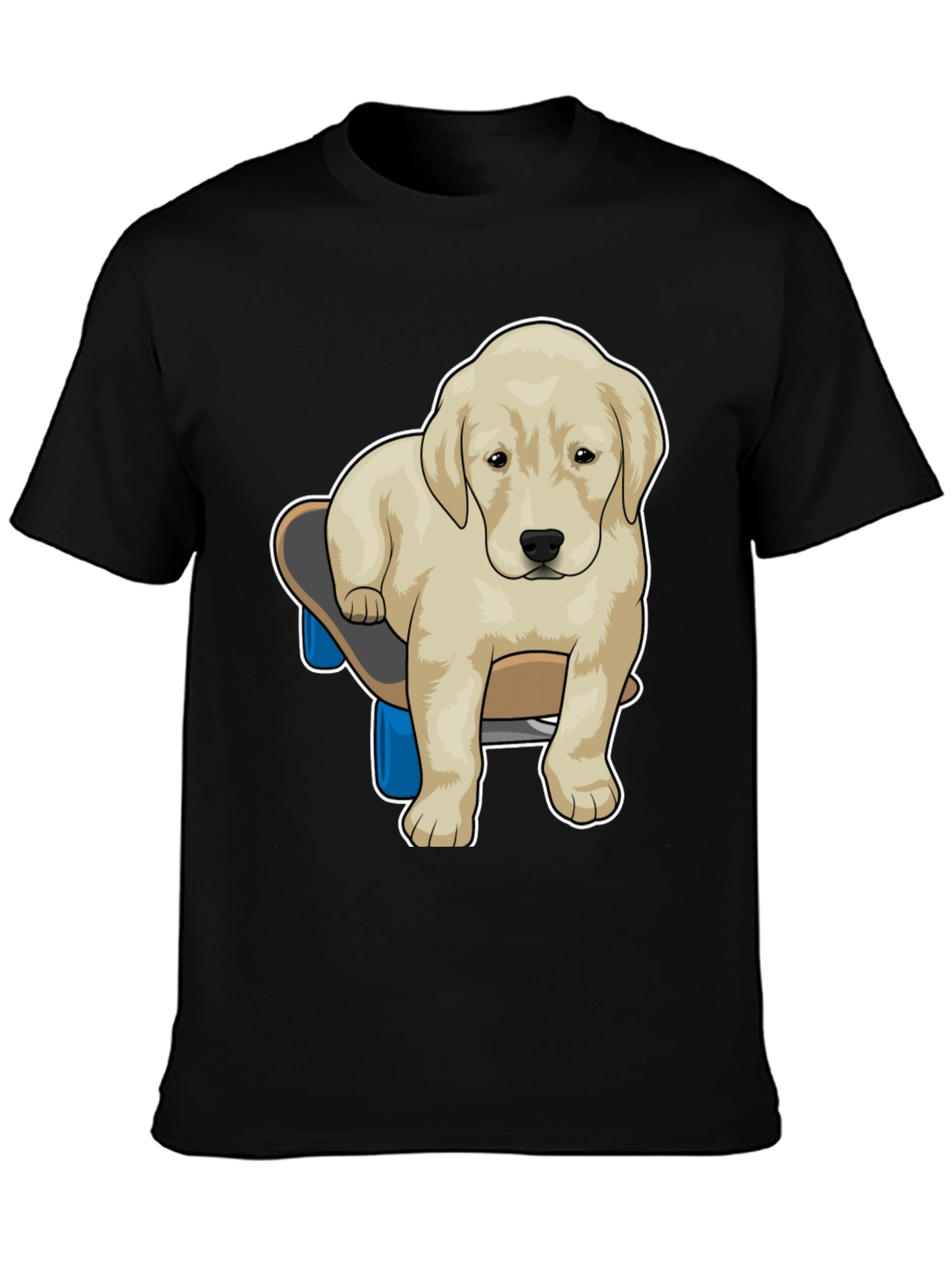 Skateboarding Dog Graphic Tee