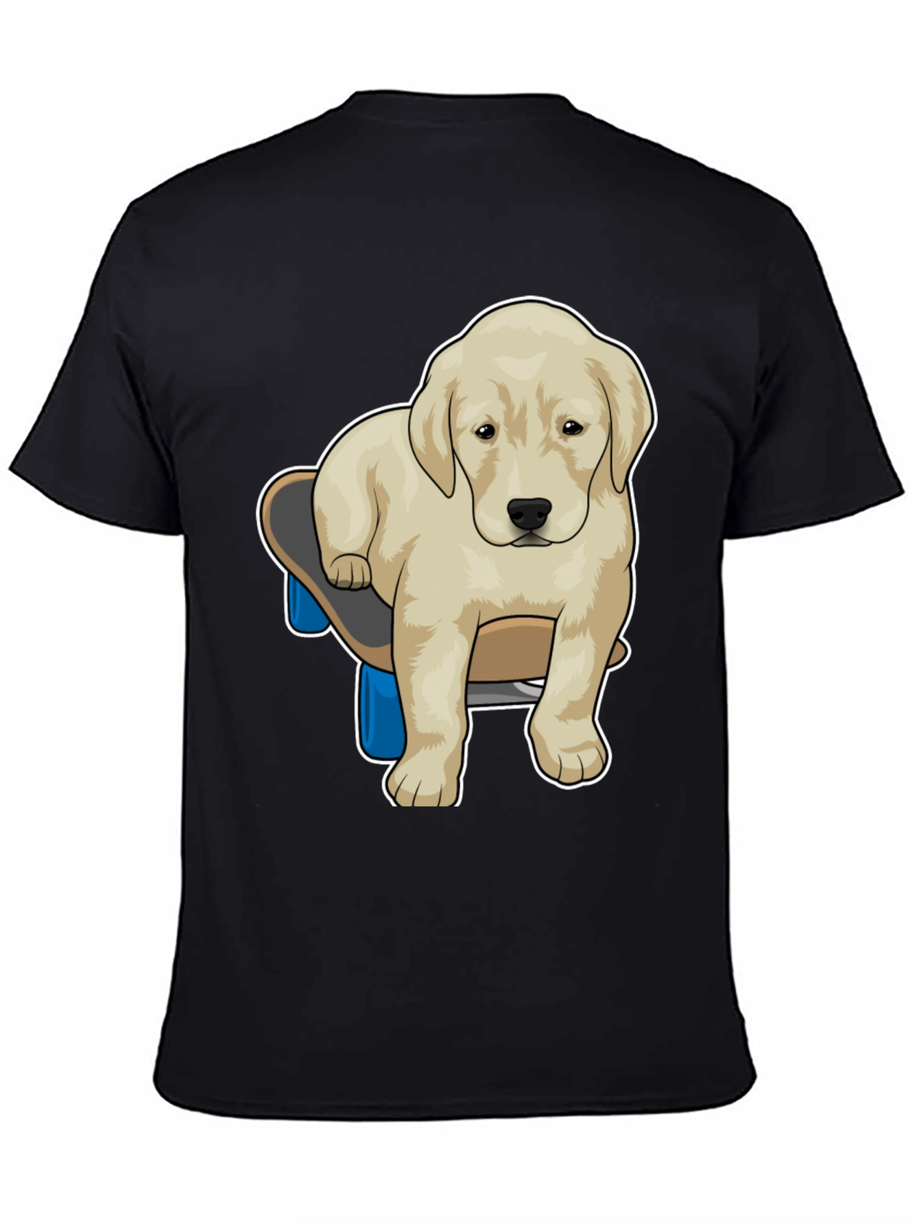 Skateboarding Dog Graphic Tee