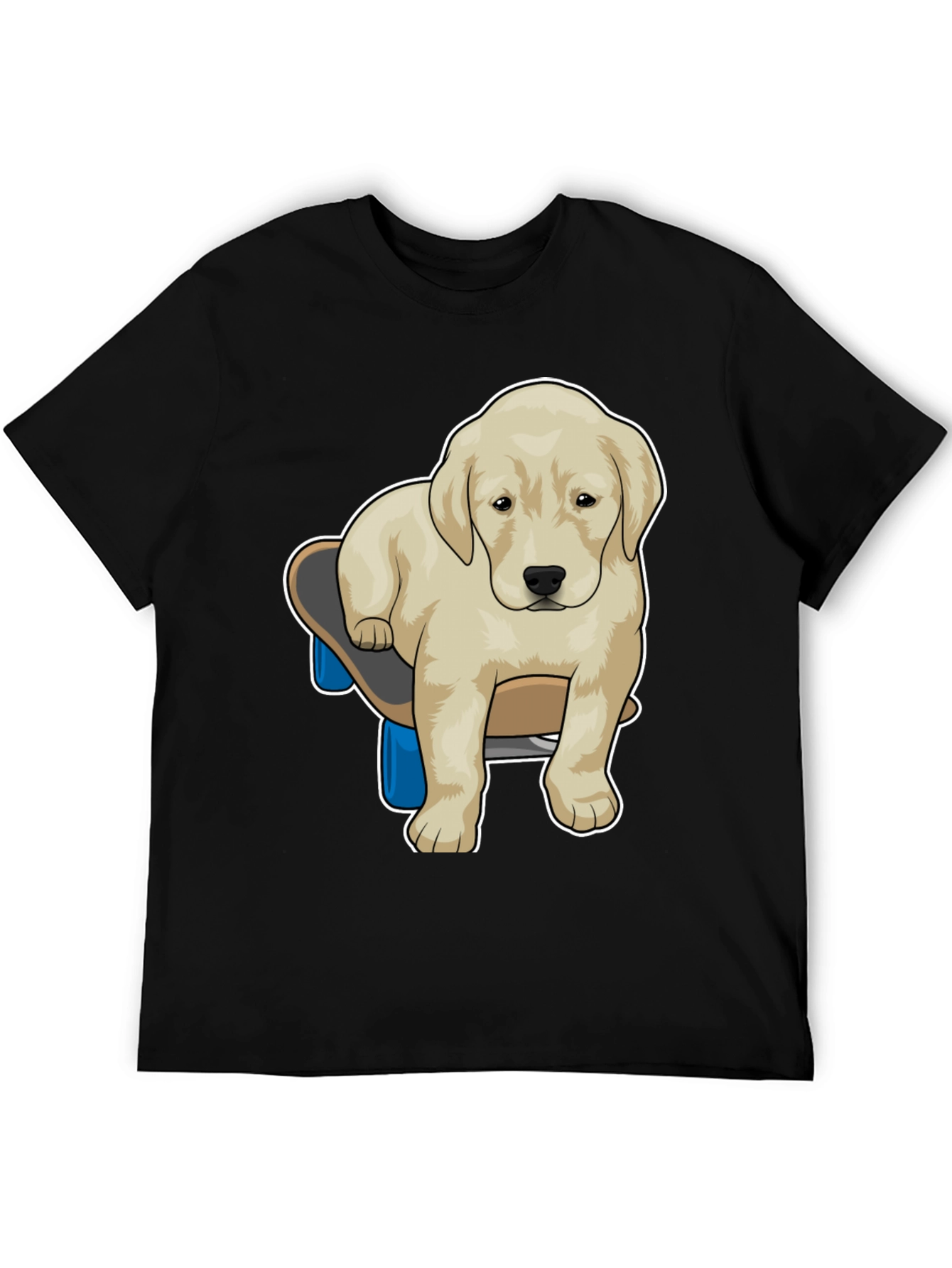 Skateboarding Dog Graphic Tee