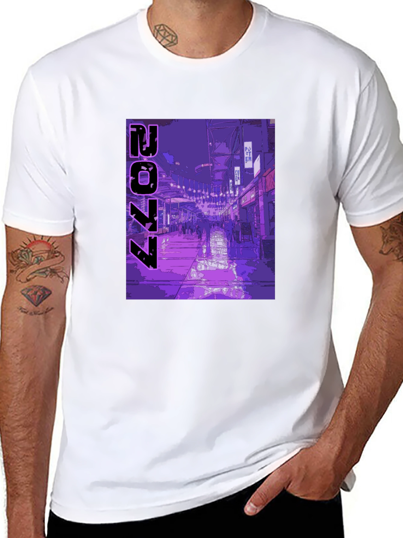Cyberpunk 2077 Graphic Tee - Black
