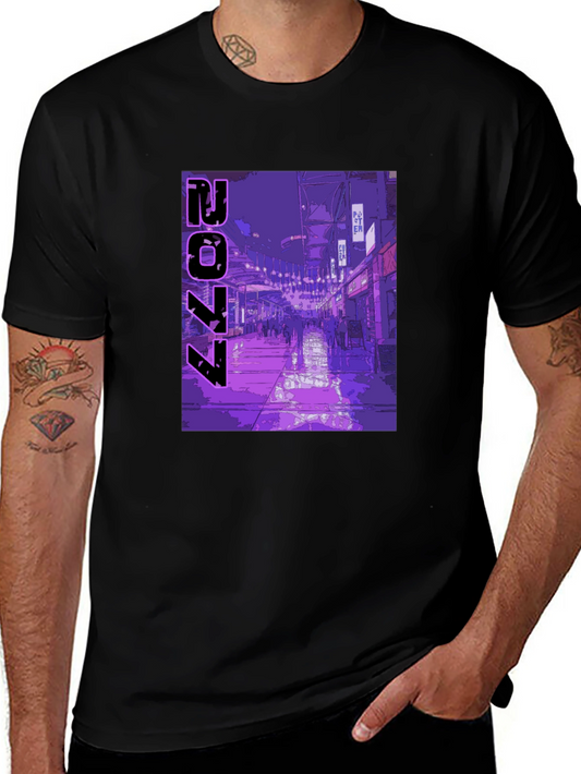 Cyberpunk 2077 Graphic Tee - Black