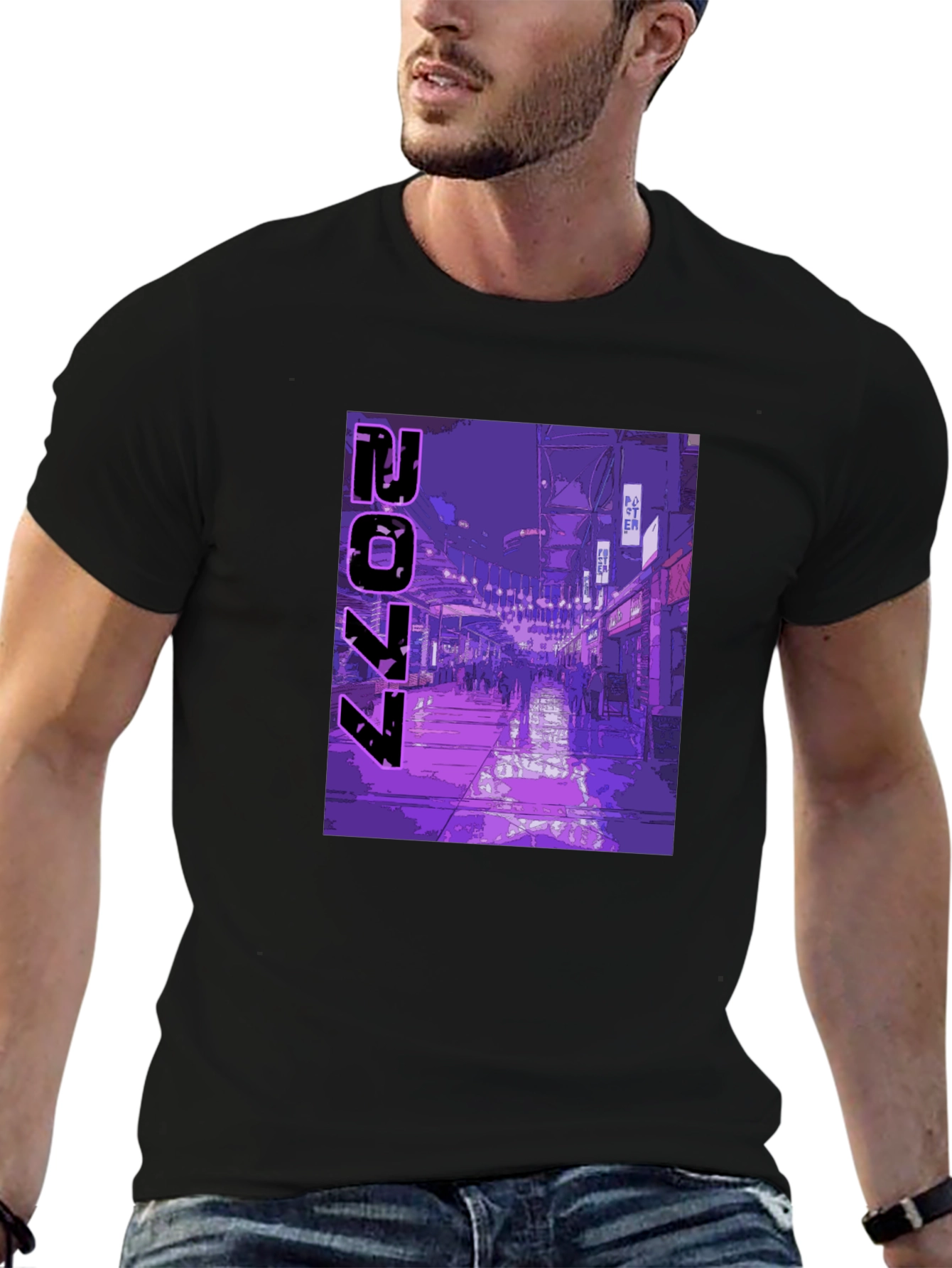 Cyberpunk 2077 Graphic Tee - Black