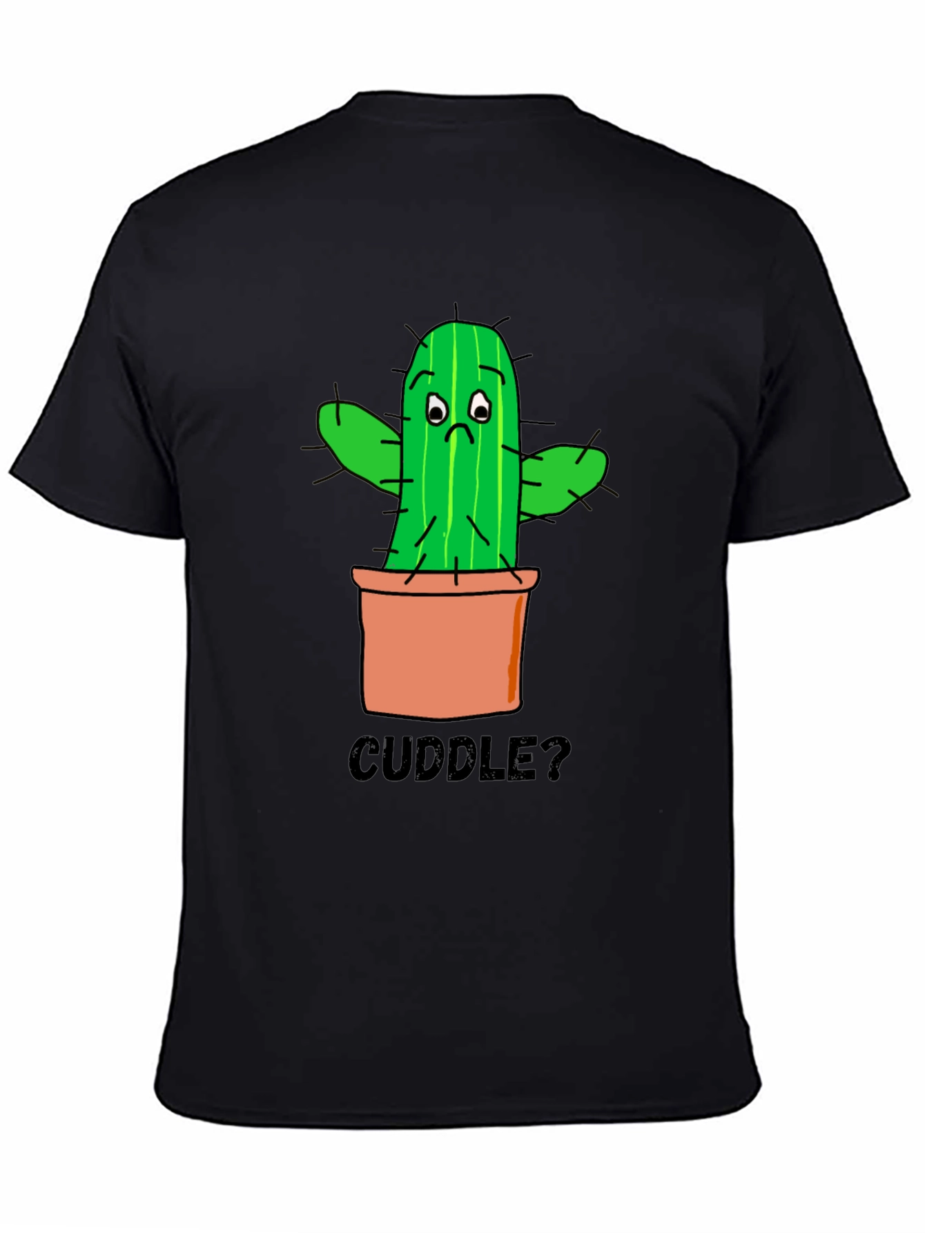 Cuddle Cactus Graphic T-Shirt - Soft Cotton Tee