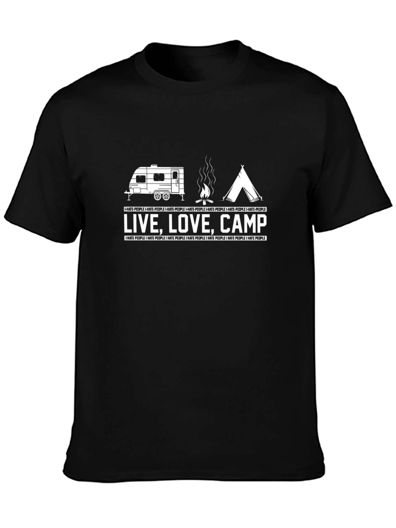Live Love Camp Graphic T-Shirt