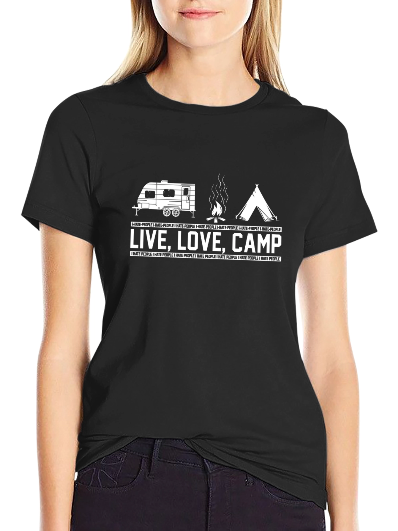 Live Love Camp Graphic T-Shirt