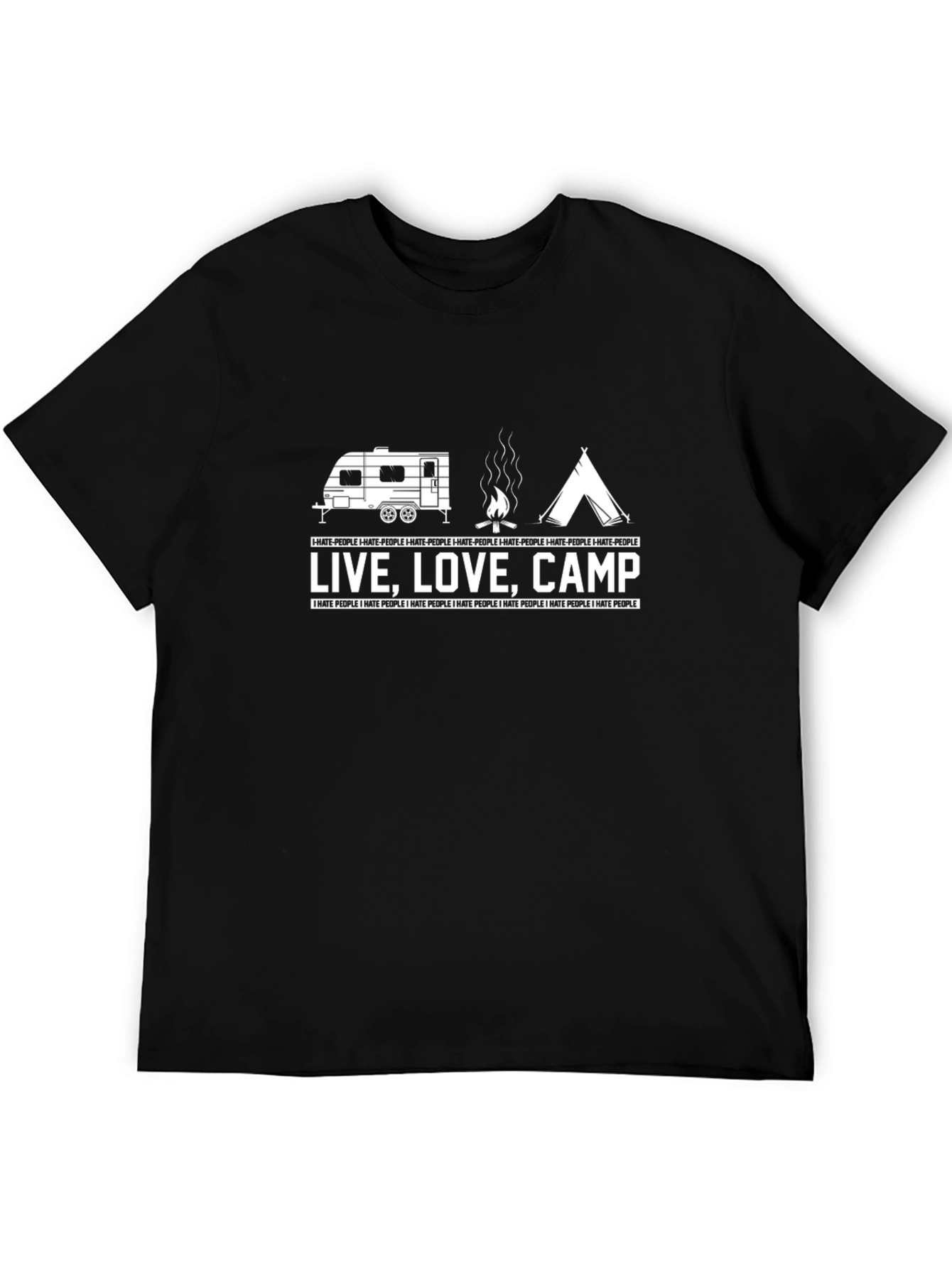 Live Love Camp Graphic T-Shirt
