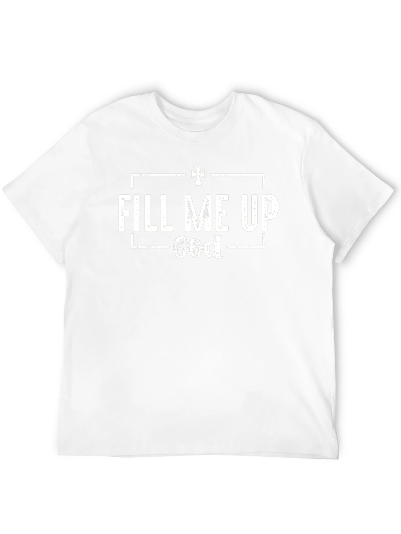 Fill Me Up God Black T-Shirt