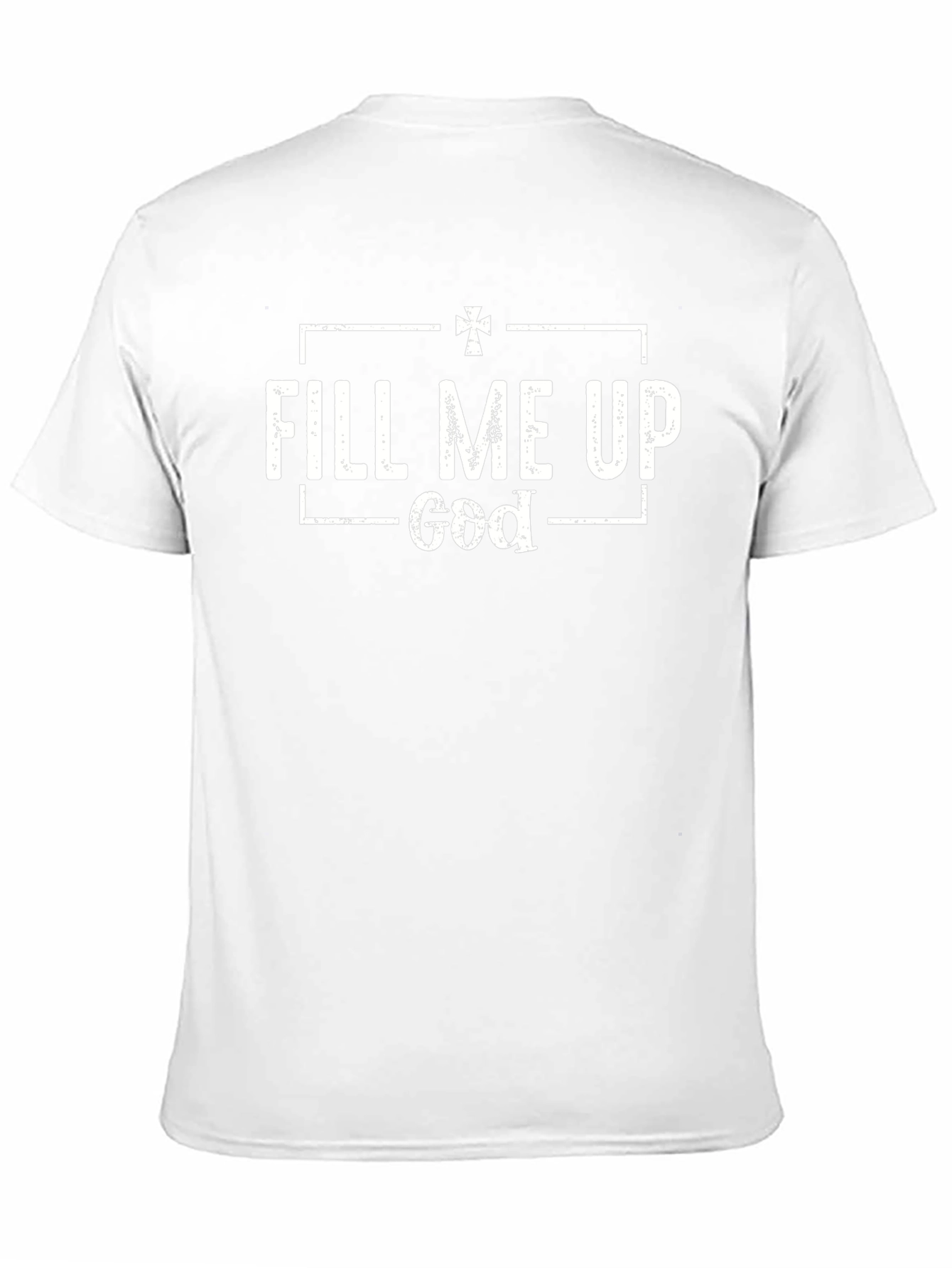 Fill Me Up God Black T-Shirt